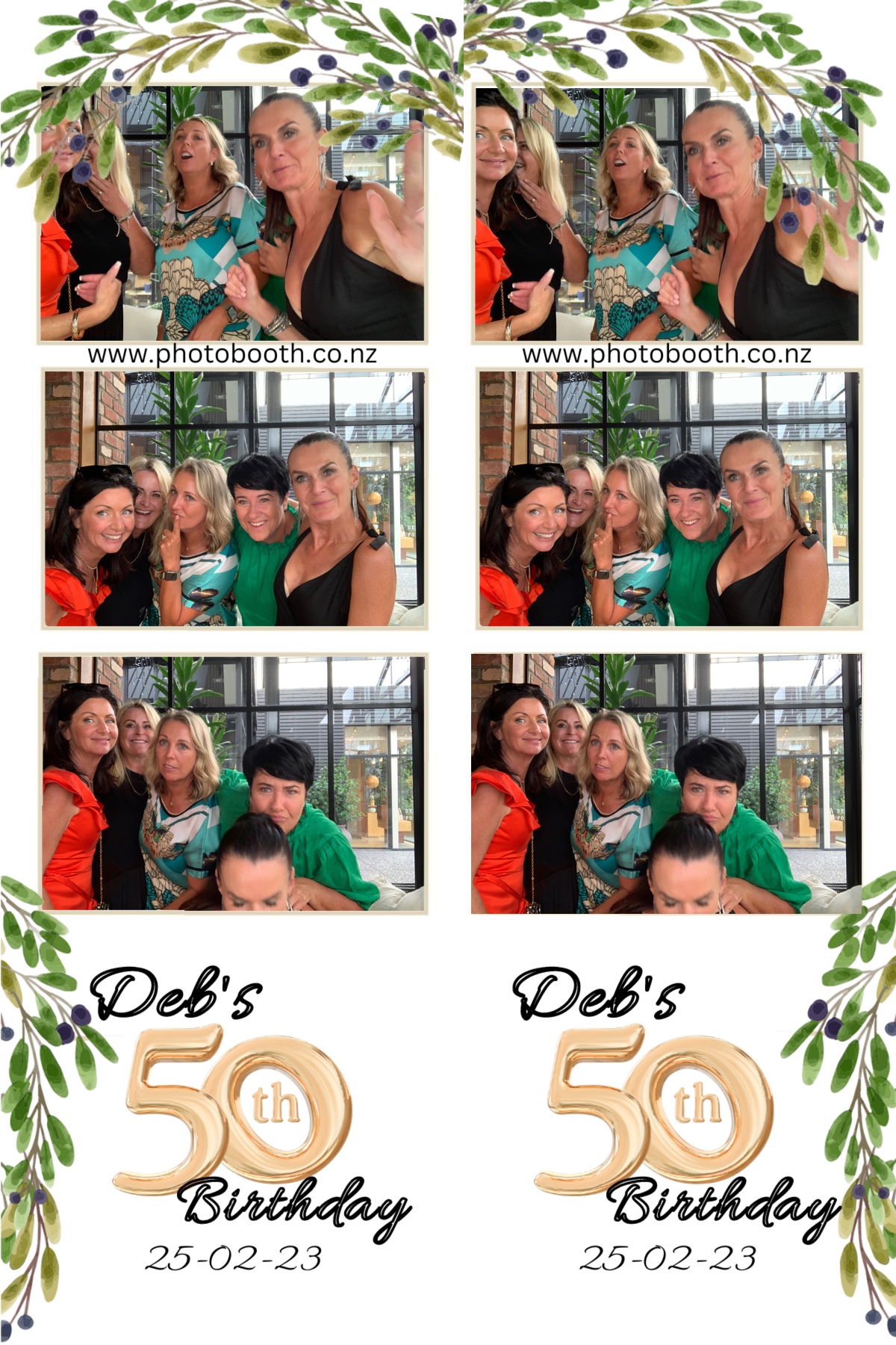Deb's 50th | View more photos from the event at gallery.photobooth.co.nz/u/SelfieCentral/Debs-50th