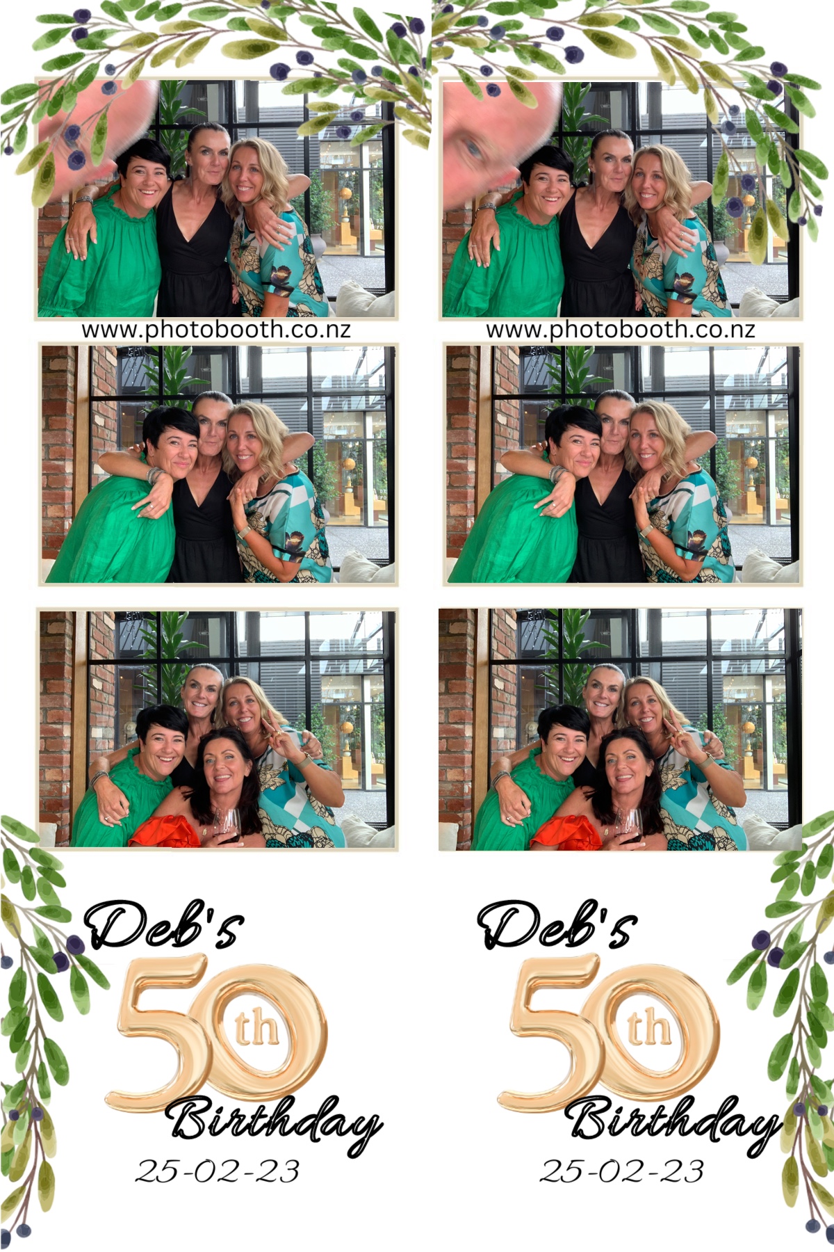 Deb's 50th | View more photos from the event at gallery.photobooth.co.nz/u/SelfieCentral/Debs-50th