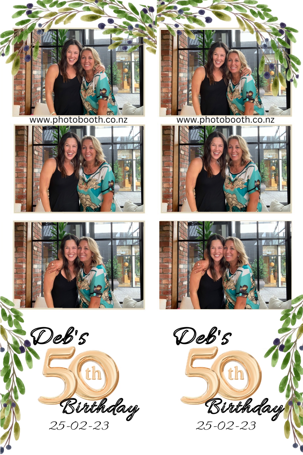 Deb's 50th | View more photos from the event at gallery.photobooth.co.nz/u/SelfieCentral/Debs-50th