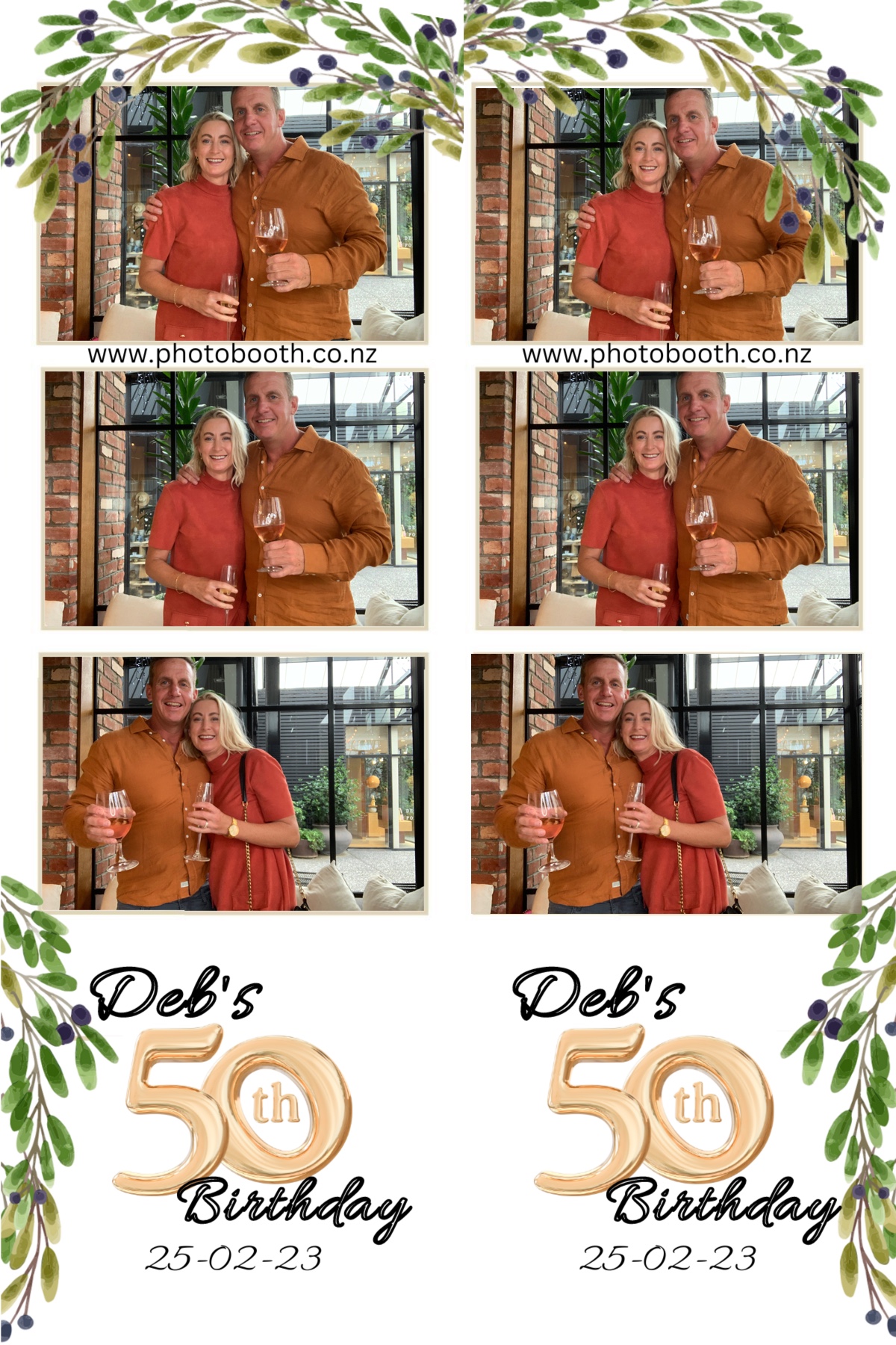 Deb's 50th | View more photos from the event at gallery.photobooth.co.nz/u/SelfieCentral/Debs-50th