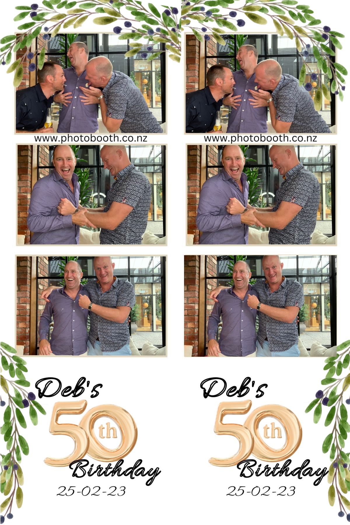 Deb's 50th | View more photos from the event at gallery.photobooth.co.nz/u/SelfieCentral/Debs-50th