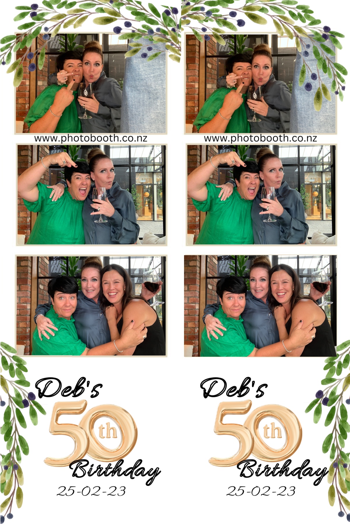 Deb's 50th | View more photos from the event at gallery.photobooth.co.nz/u/SelfieCentral/Debs-50th