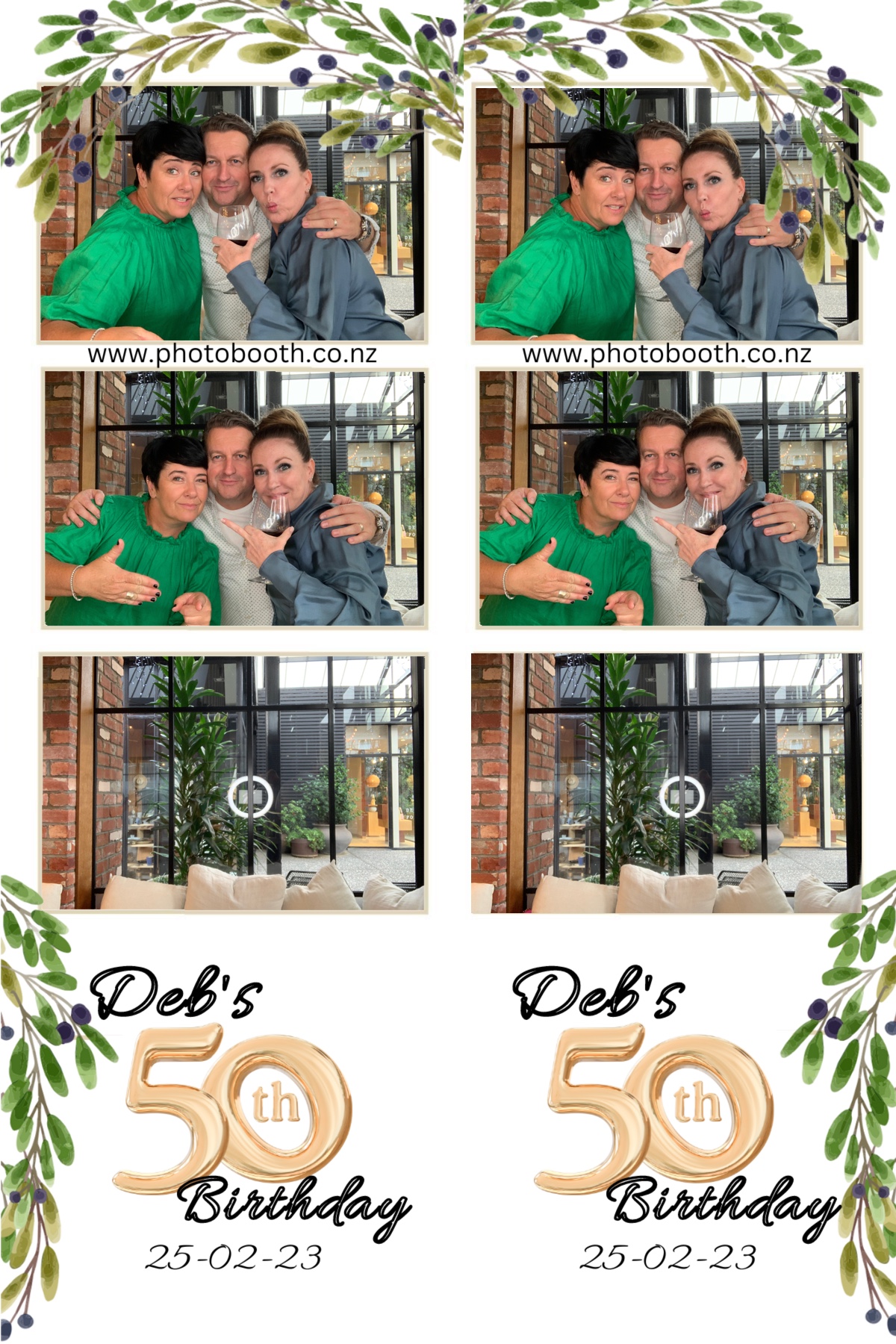 Deb's 50th | View more photos from the event at gallery.photobooth.co.nz/u/SelfieCentral/Debs-50th