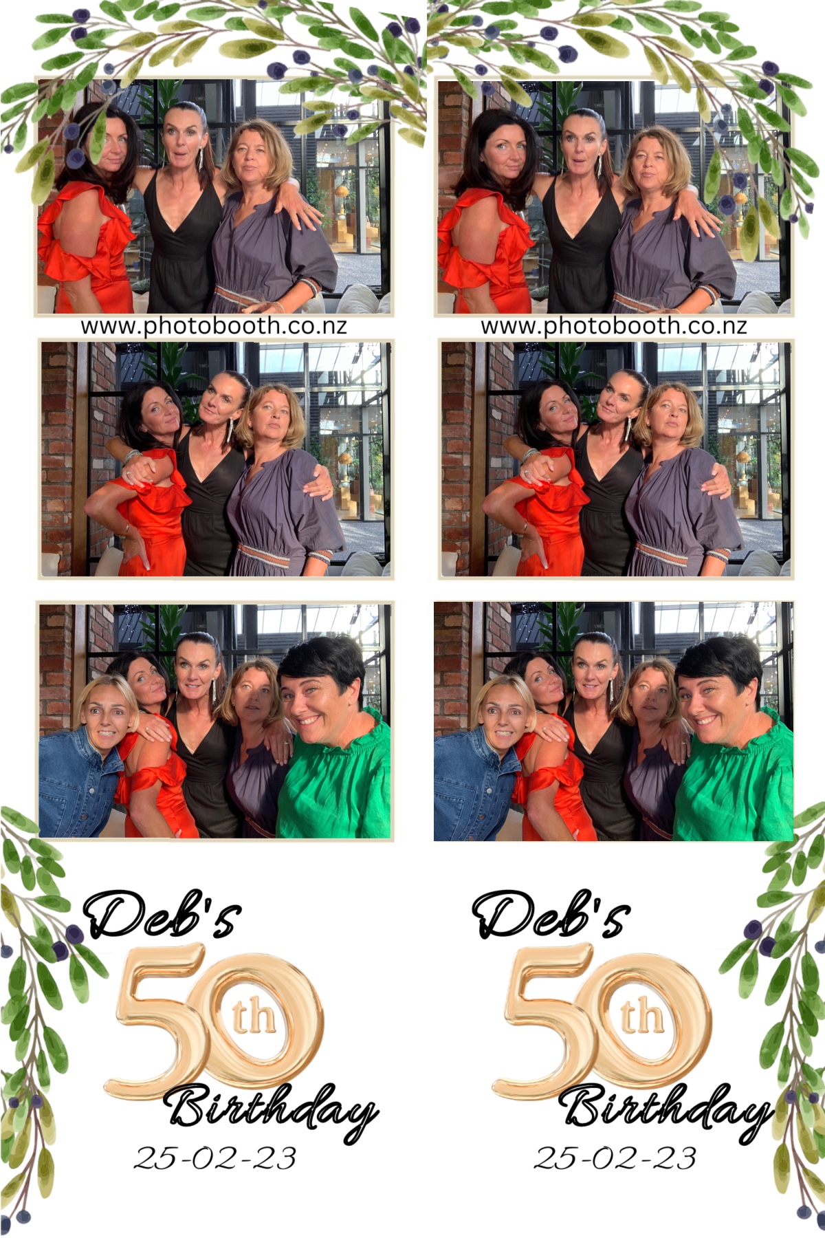 Deb's 50th | View more photos from the event at gallery.photobooth.co.nz/u/SelfieCentral/Debs-50th