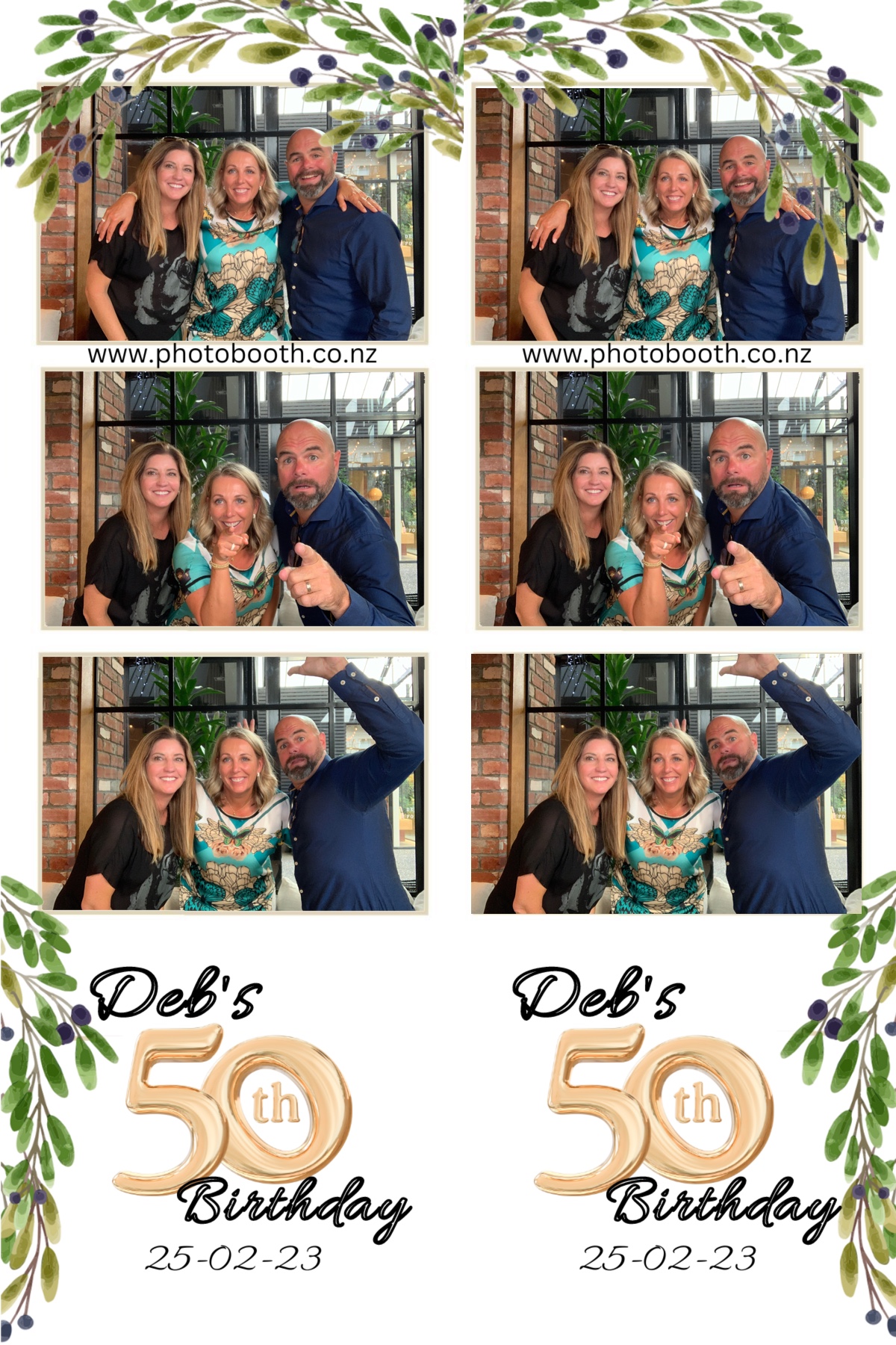 Deb's 50th | View more photos from the event at gallery.photobooth.co.nz/u/SelfieCentral/Debs-50th