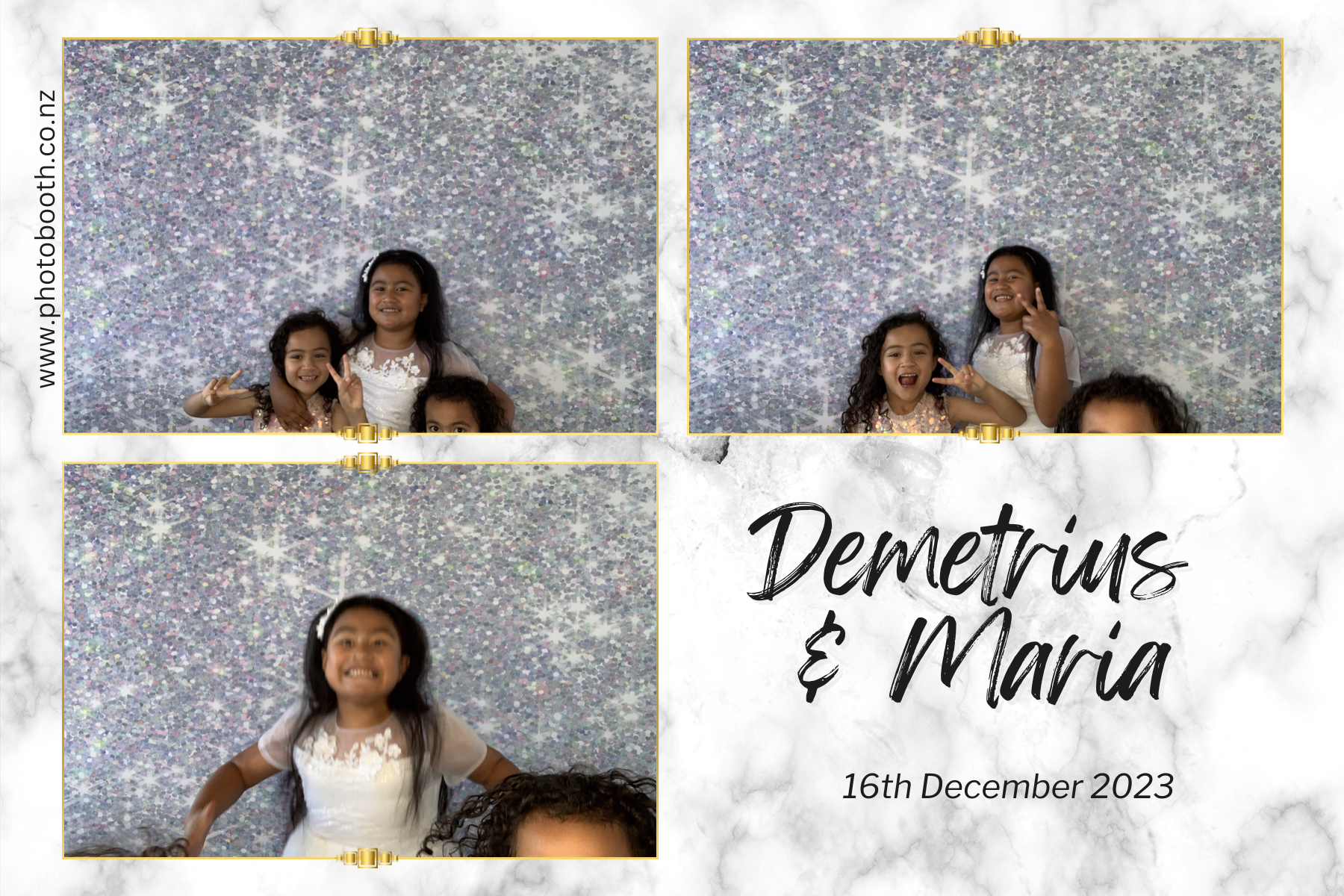 Demetrius and Maria's Wedding | View more photos from the event at gallery.photobooth.co.nz/u/SelfieCentral/Demetrius-and-Marias-Wedding