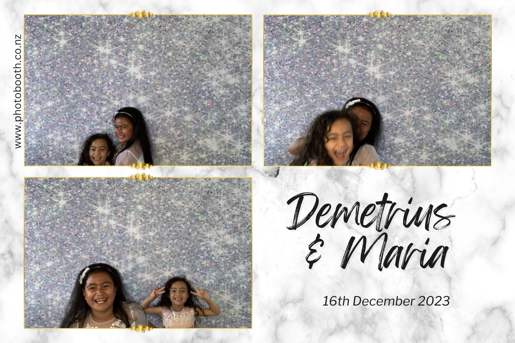 Demetrius and Maria's Wedding | View more photos from the event at gallery.photobooth.co.nz/u/SelfieCentral/Demetrius-and-Marias-Wedding