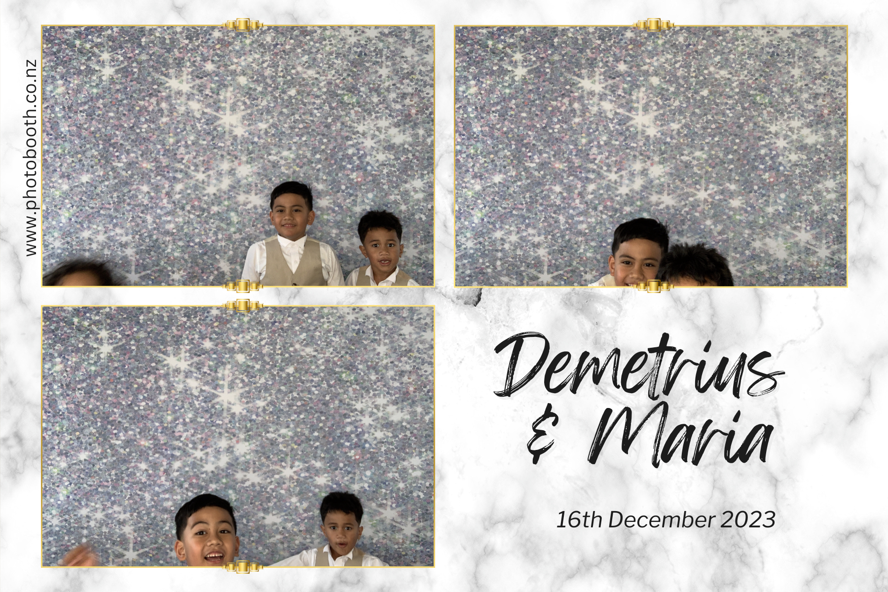 Demetrius and Maria's Wedding | View more photos from the event at gallery.photobooth.co.nz/u/SelfieCentral/Demetrius-and-Marias-Wedding
