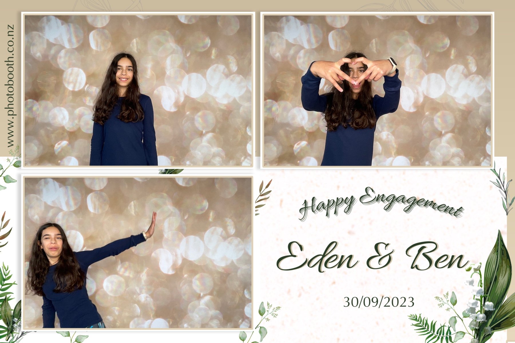 Eden & Ben's Engagement | View more photos from the event at gallery.photobooth.co.nz/u/SelfieCentral/Eden-Bens-Engagement