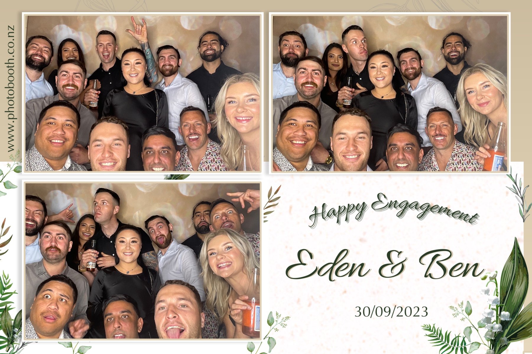 Eden & Ben's Engagement | View more photos from the event at gallery.photobooth.co.nz/u/SelfieCentral/Eden-Bens-Engagement