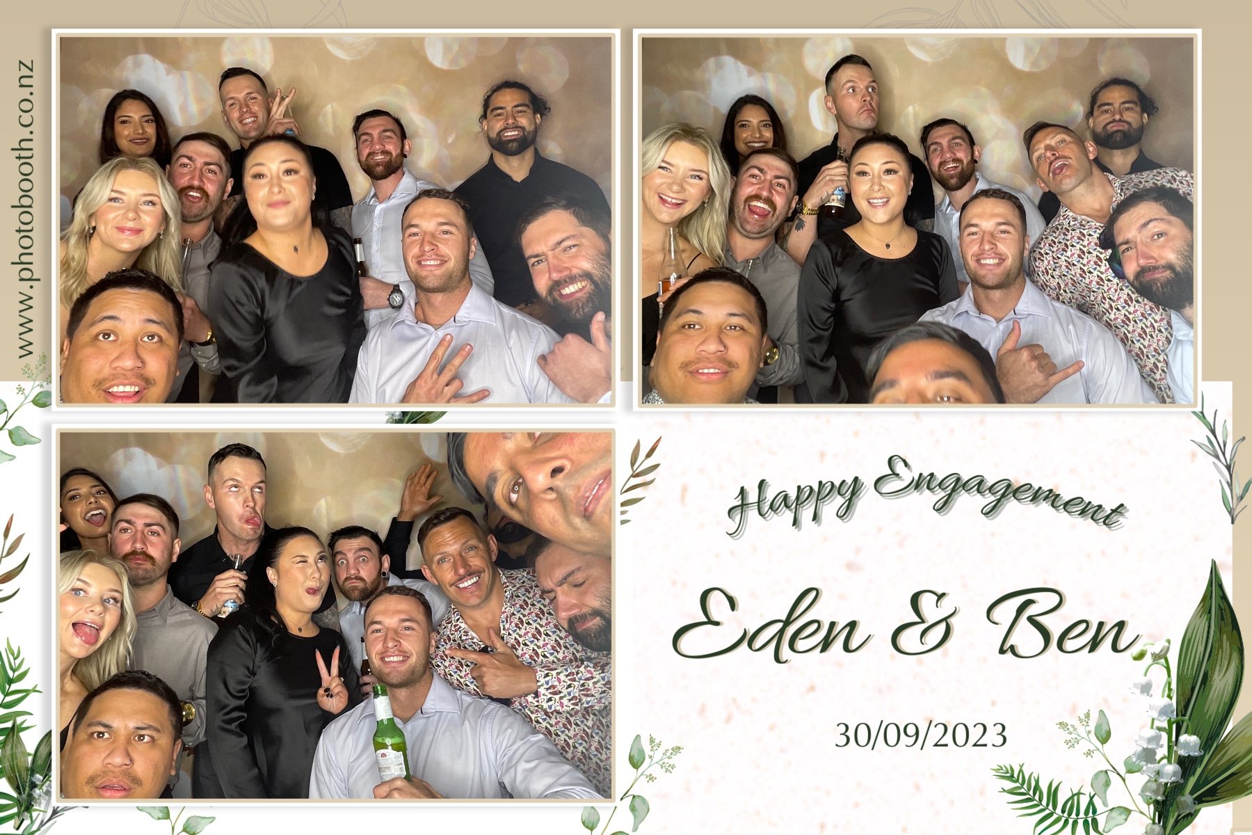Eden & Ben's Engagement | View more photos from the event at gallery.photobooth.co.nz/u/SelfieCentral/Eden-Bens-Engagement