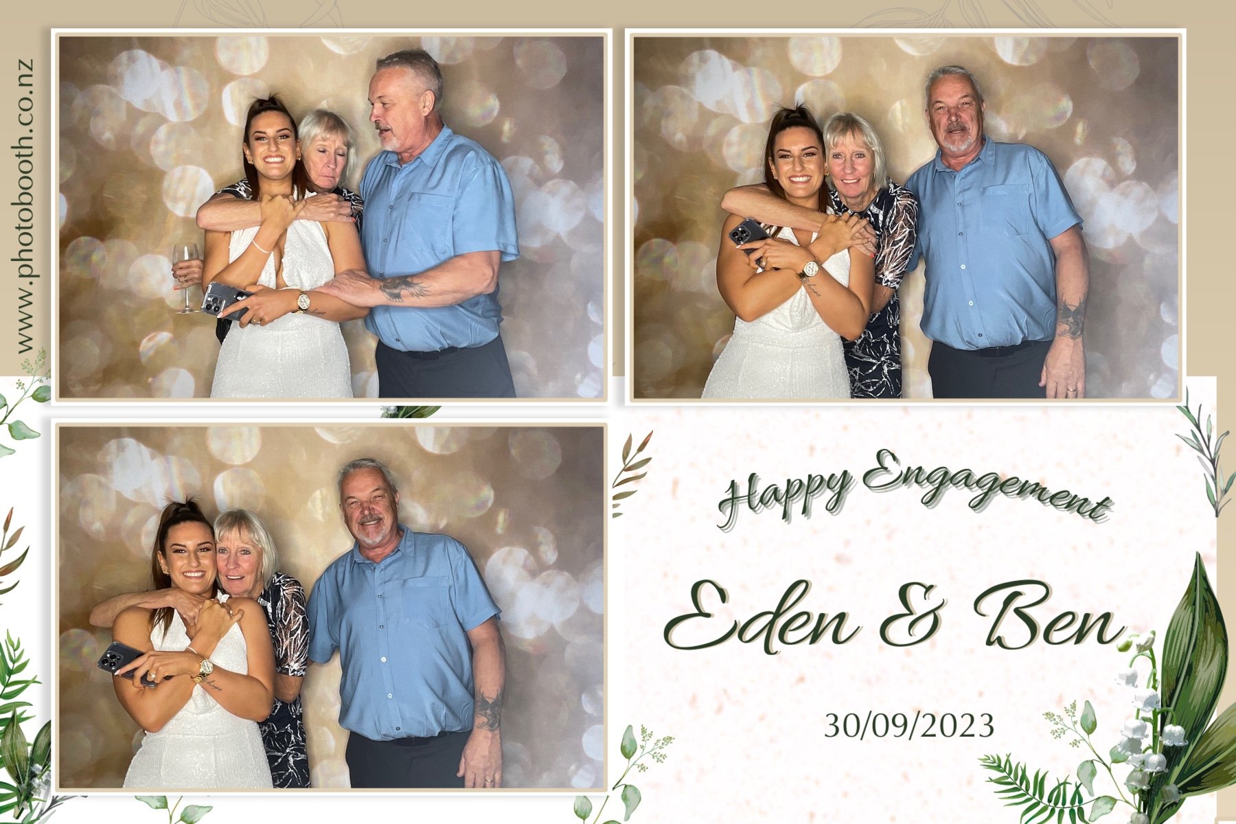 Eden & Ben's Engagement | View more photos from the event at gallery.photobooth.co.nz/u/SelfieCentral/Eden-Bens-Engagement