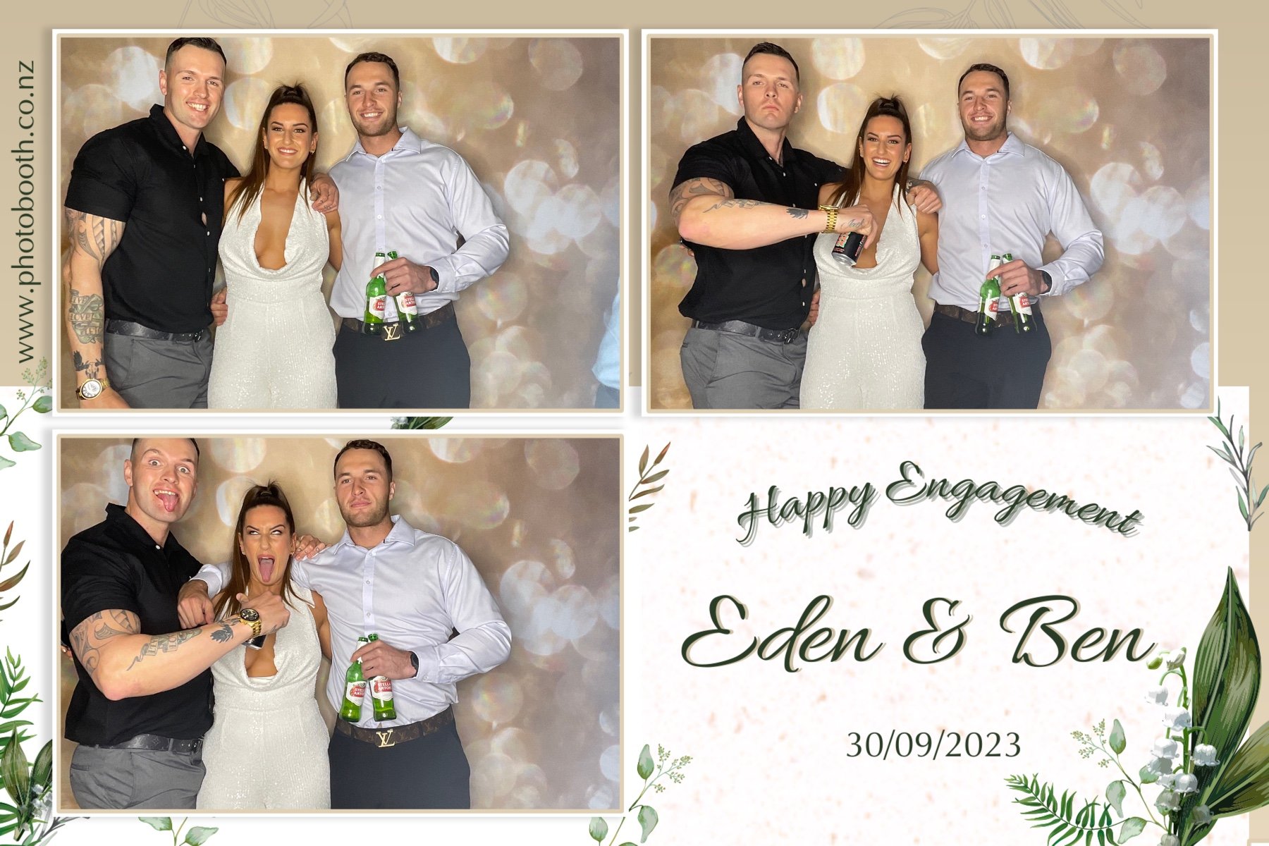 Eden & Ben's Engagement | View more photos from the event at gallery.photobooth.co.nz/u/SelfieCentral/Eden-Bens-Engagement