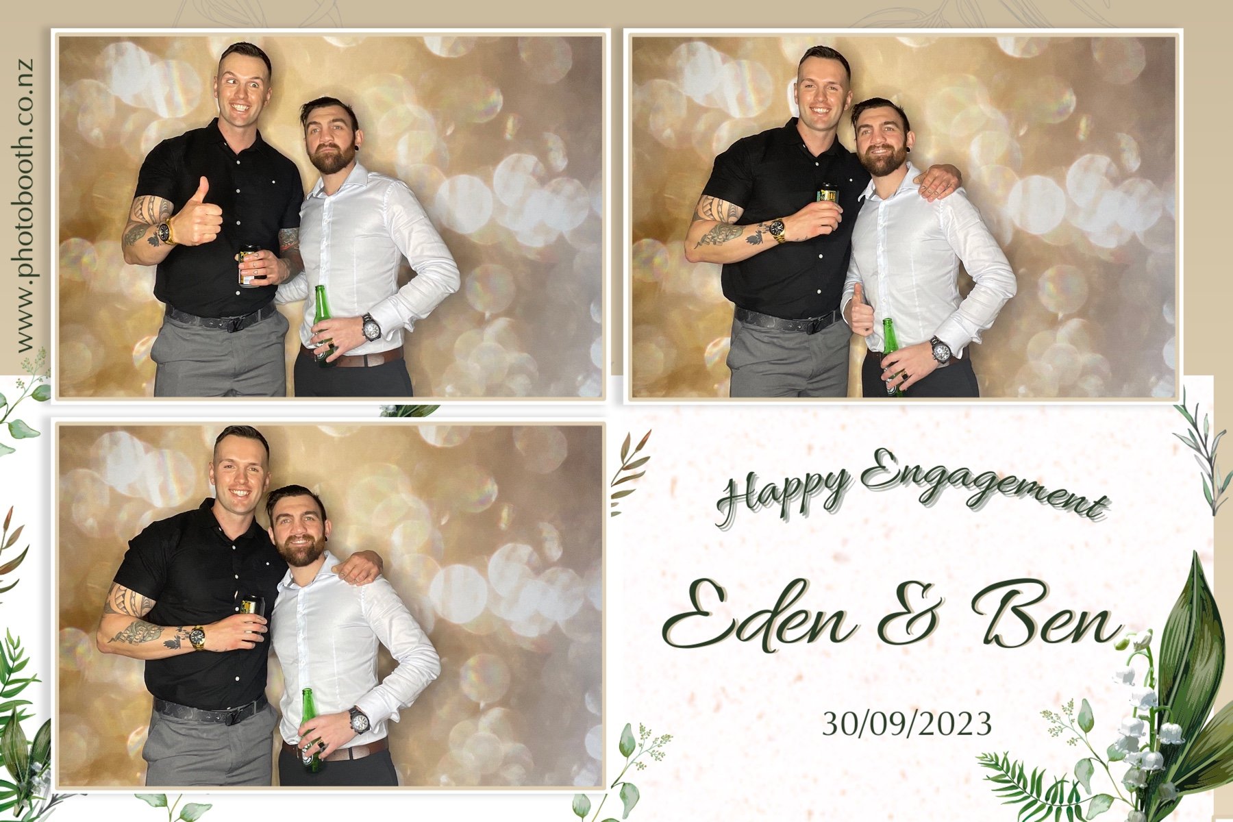 Eden & Ben's Engagement | View more photos from the event at gallery.photobooth.co.nz/u/SelfieCentral/Eden-Bens-Engagement
