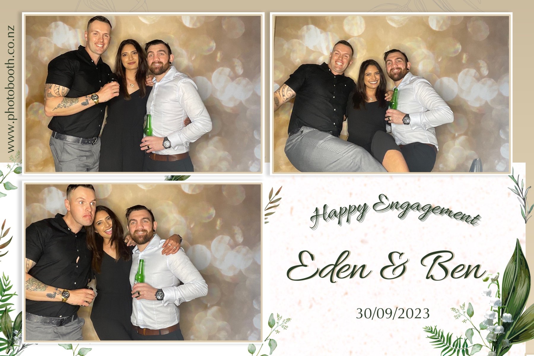 Eden & Ben's Engagement | View more photos from the event at gallery.photobooth.co.nz/u/SelfieCentral/Eden-Bens-Engagement