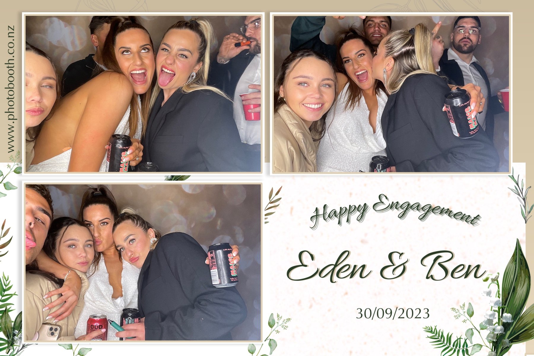 Eden & Ben's Engagement | View more photos from the event at gallery.photobooth.co.nz/u/SelfieCentral/Eden-Bens-Engagement