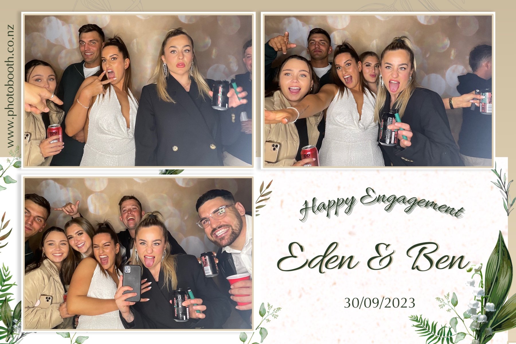 Eden & Ben's Engagement | View more photos from the event at gallery.photobooth.co.nz/u/SelfieCentral/Eden-Bens-Engagement