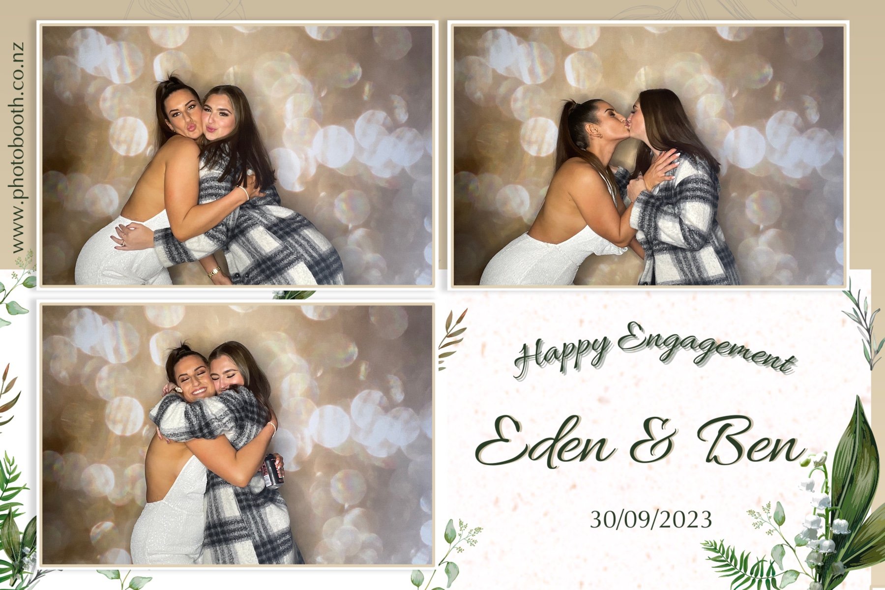 Eden & Ben's Engagement | View more photos from the event at gallery.photobooth.co.nz/u/SelfieCentral/Eden-Bens-Engagement