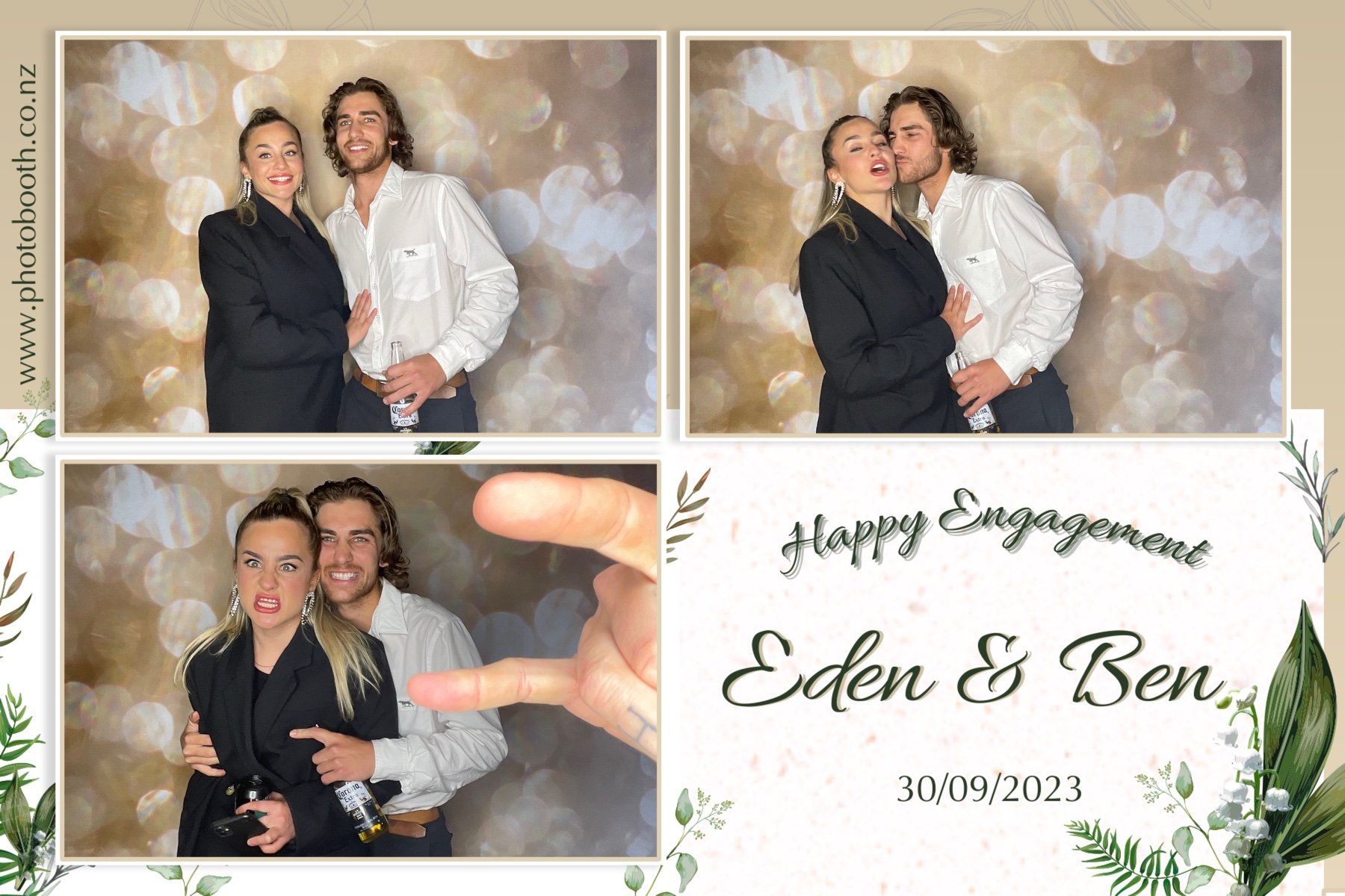 Eden & Ben's Engagement | View more photos from the event at gallery.photobooth.co.nz/u/SelfieCentral/Eden-Bens-Engagement