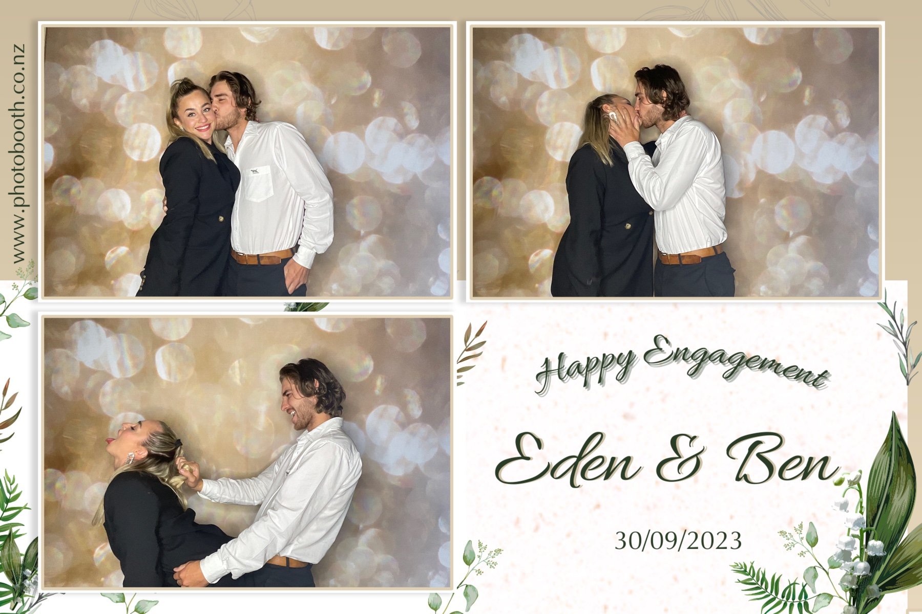 Eden & Ben's Engagement | View more photos from the event at gallery.photobooth.co.nz/u/SelfieCentral/Eden-Bens-Engagement