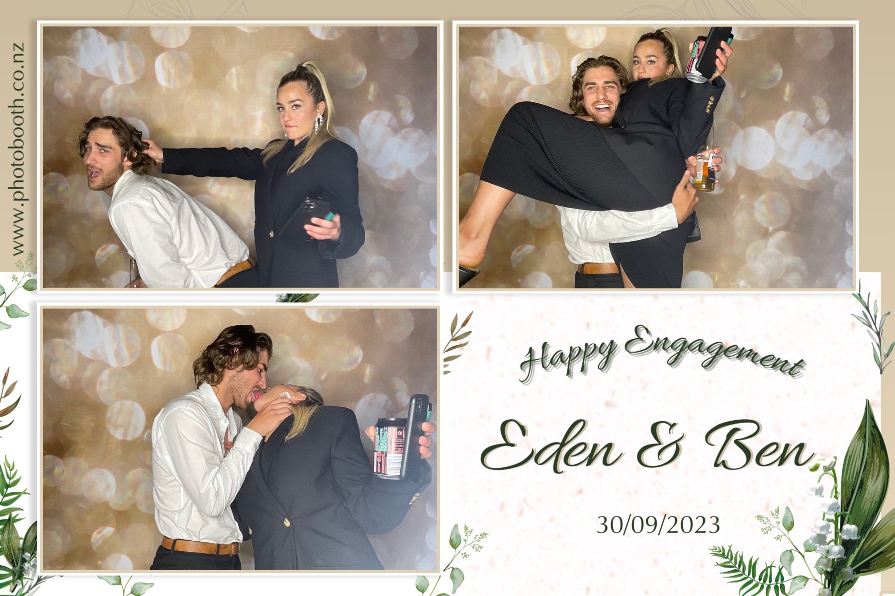 Eden & Ben's Engagement | View more photos from the event at gallery.photobooth.co.nz/u/SelfieCentral/Eden-Bens-Engagement