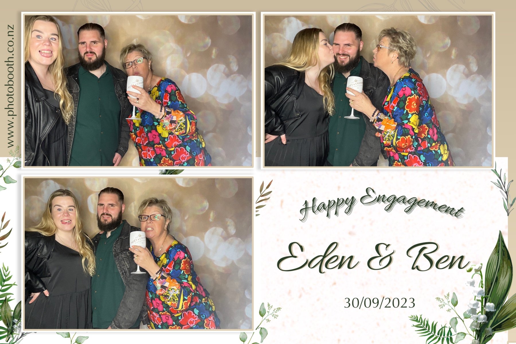 Eden & Ben's Engagement | View more photos from the event at gallery.photobooth.co.nz/u/SelfieCentral/Eden-Bens-Engagement