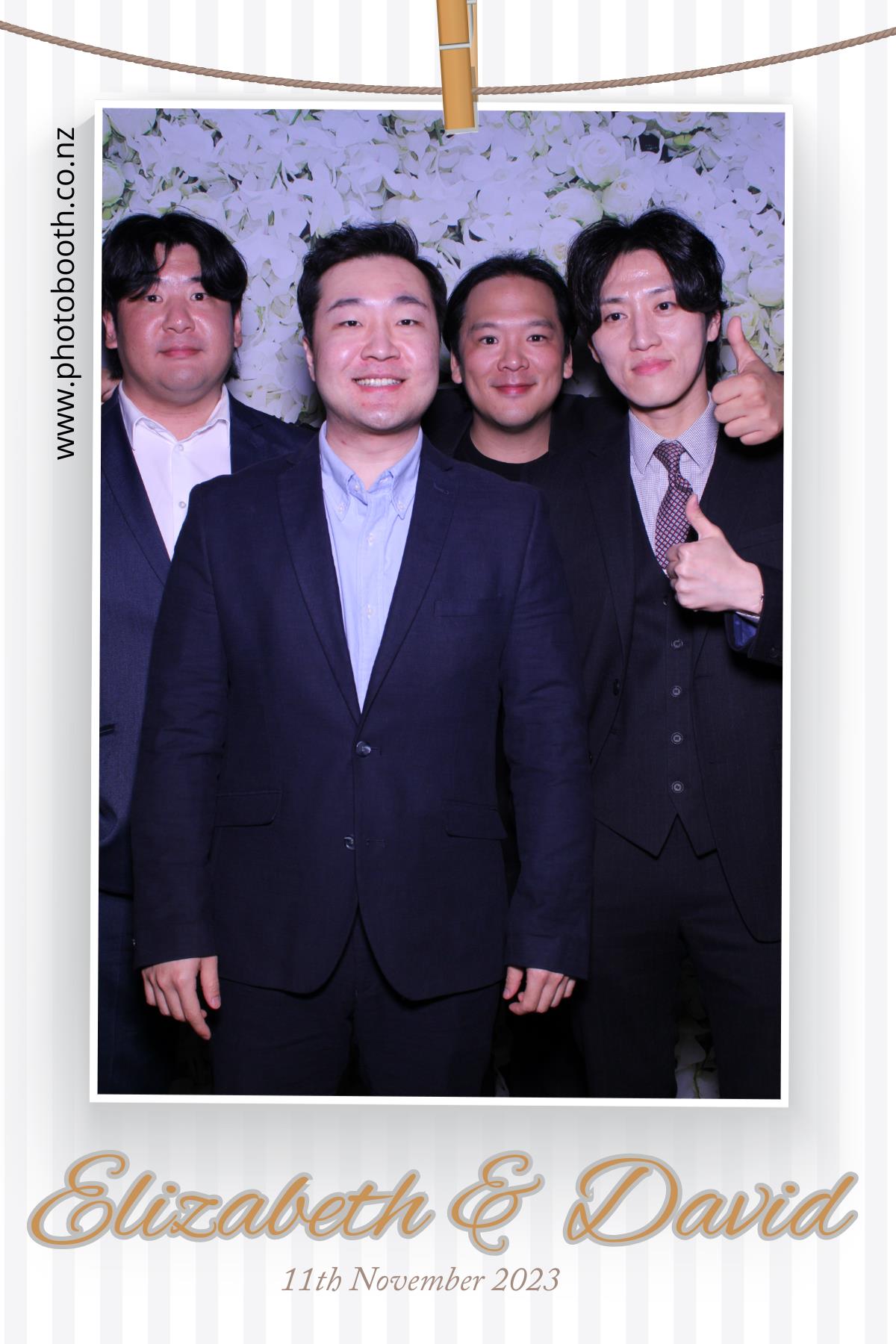 Elizabeth and David's Wedding | View more photos from the event at gallery.photobooth.co.nz/u/SelfieCentral/Elizabeth-and-Davids-Wedding