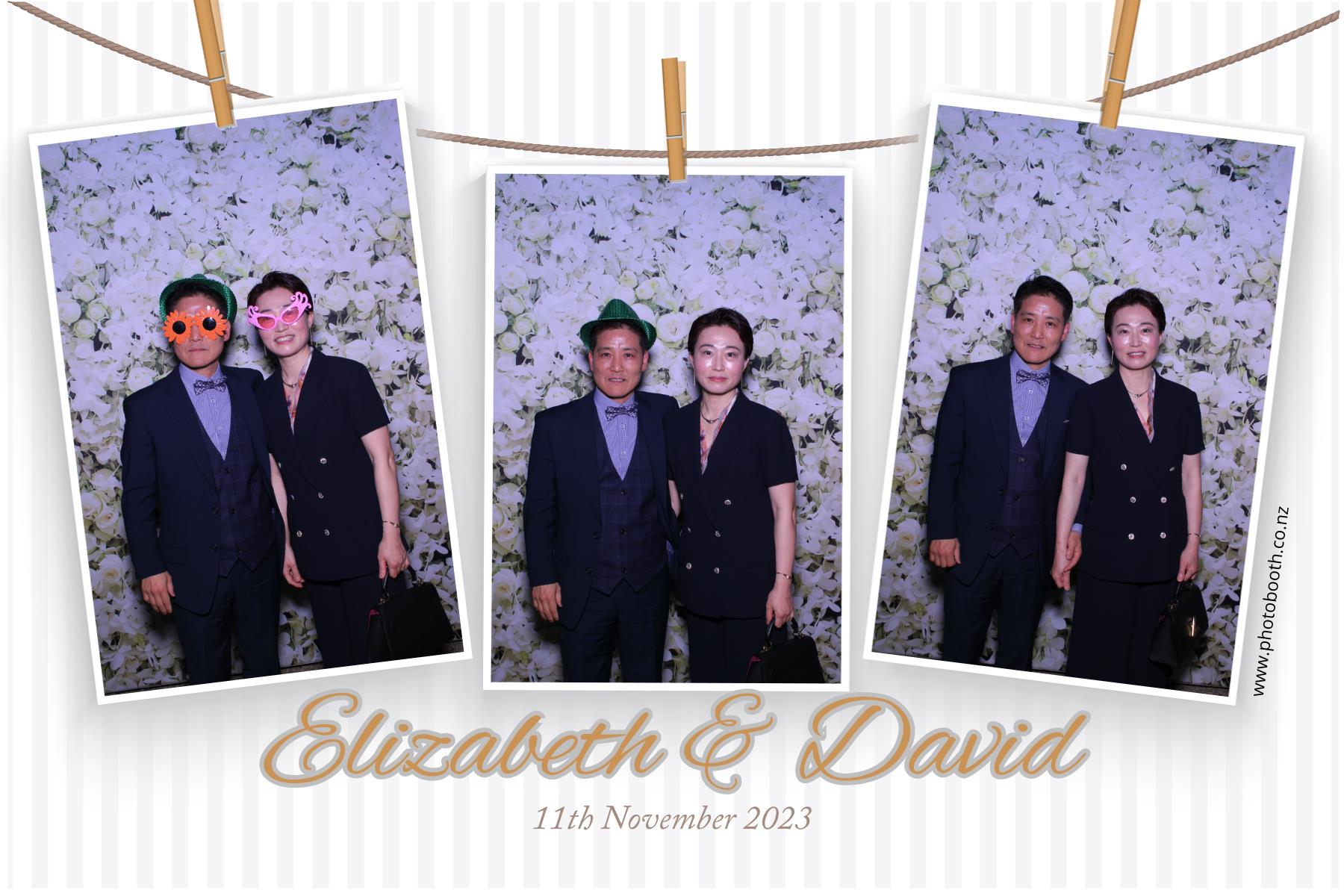 Elizabeth and David's Wedding | View more photos from the event at gallery.photobooth.co.nz/u/SelfieCentral/Elizabeth-and-Davids-Wedding