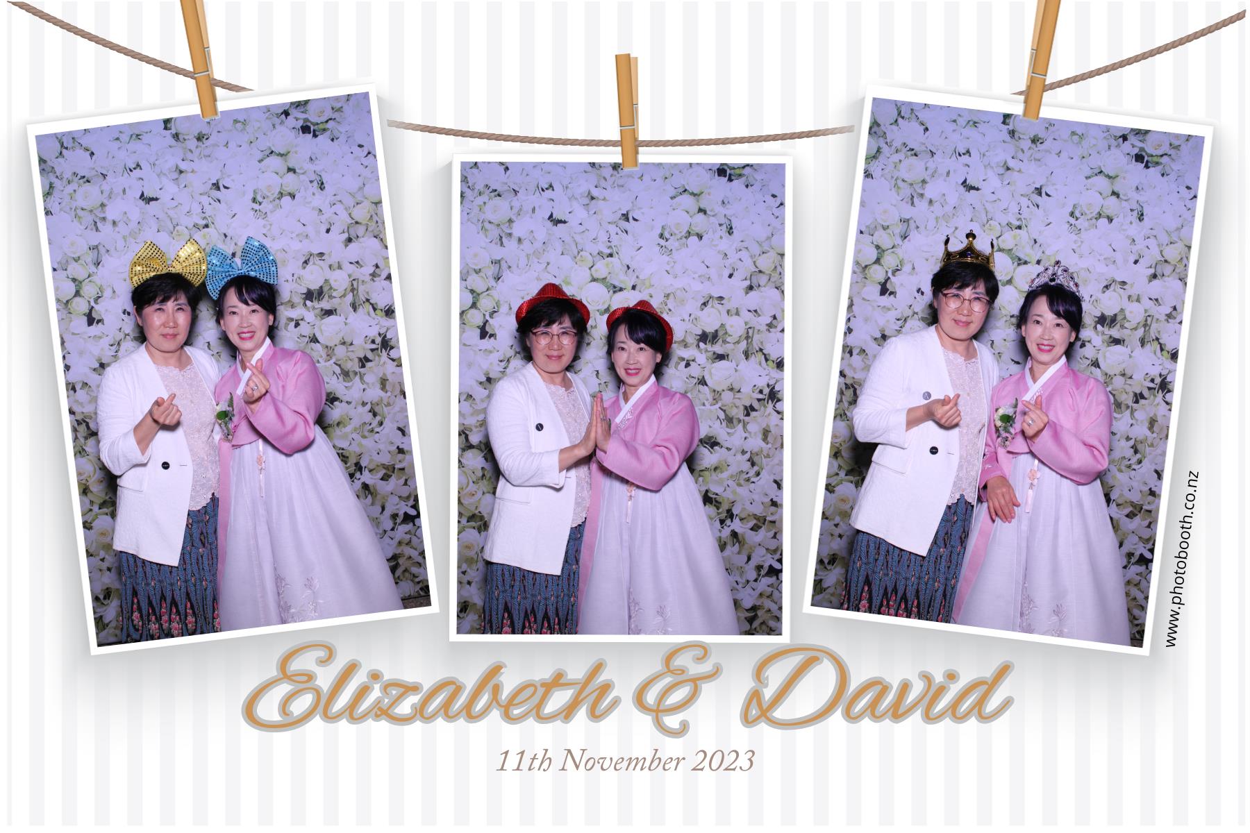 Elizabeth and David's Wedding | View more photos from the event at gallery.photobooth.co.nz/u/SelfieCentral/Elizabeth-and-Davids-Wedding