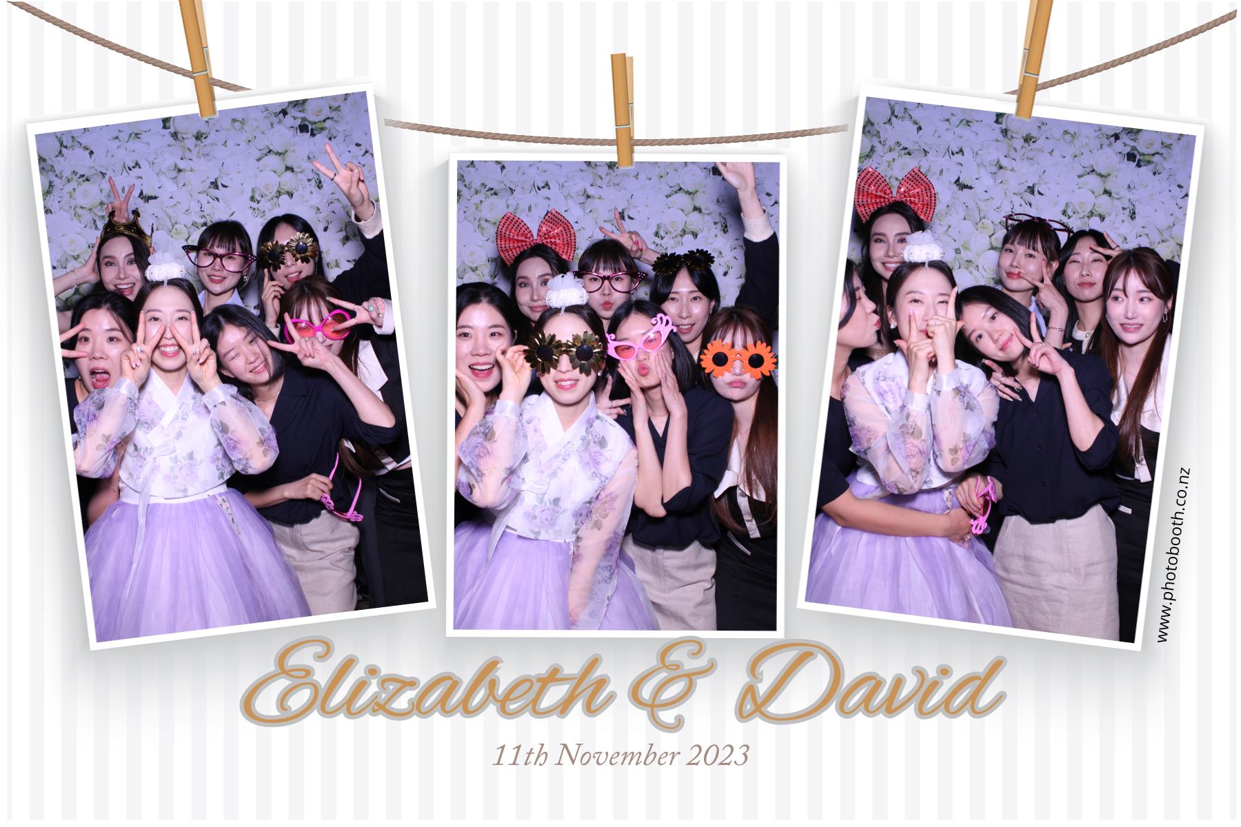 Elizabeth and David's Wedding | View more photos from the event at gallery.photobooth.co.nz/u/SelfieCentral/Elizabeth-and-Davids-Wedding