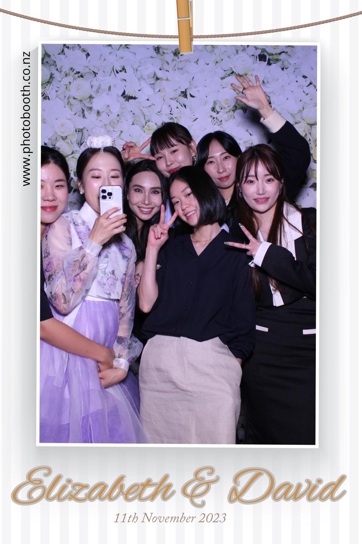 Elizabeth and David's Wedding | View more photos from the event at gallery.photobooth.co.nz/u/SelfieCentral/Elizabeth-and-Davids-Wedding