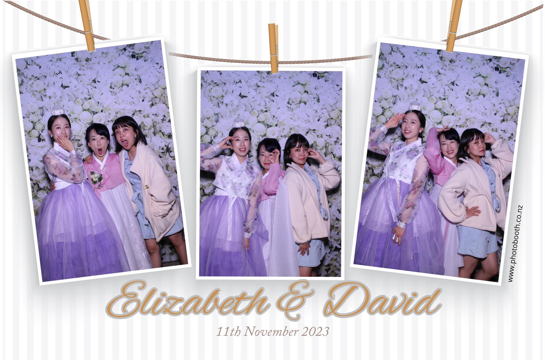 Elizabeth and David's Wedding | View more photos from the event at gallery.photobooth.co.nz/u/SelfieCentral/Elizabeth-and-Davids-Wedding