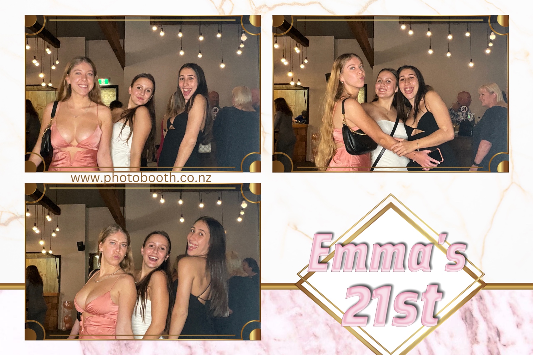 Emma 21st | View more photos from the event at gallery.photobooth.co.nz/u/SelfieCentral/Emma-21st