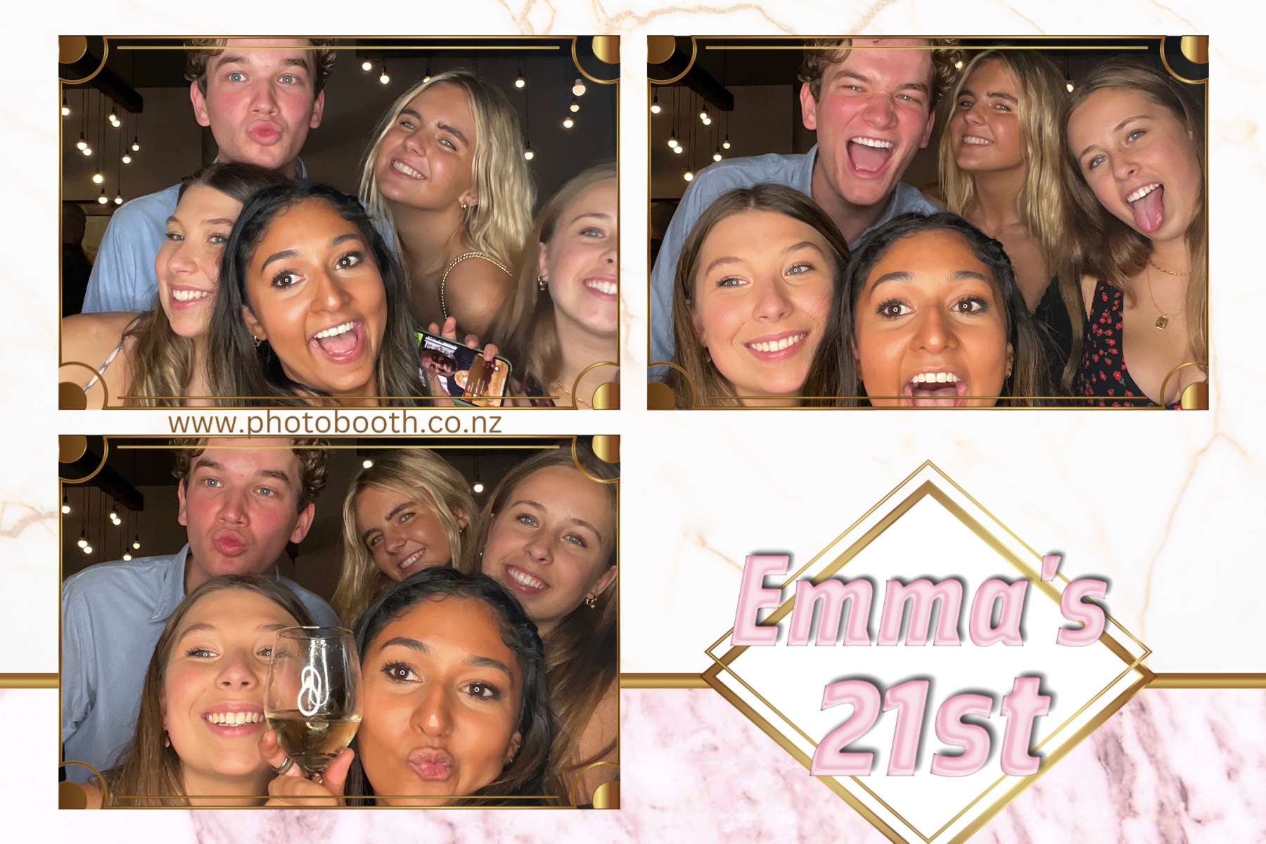 Emma 21st | View more photos from the event at gallery.photobooth.co.nz/u/SelfieCentral/Emma-21st
