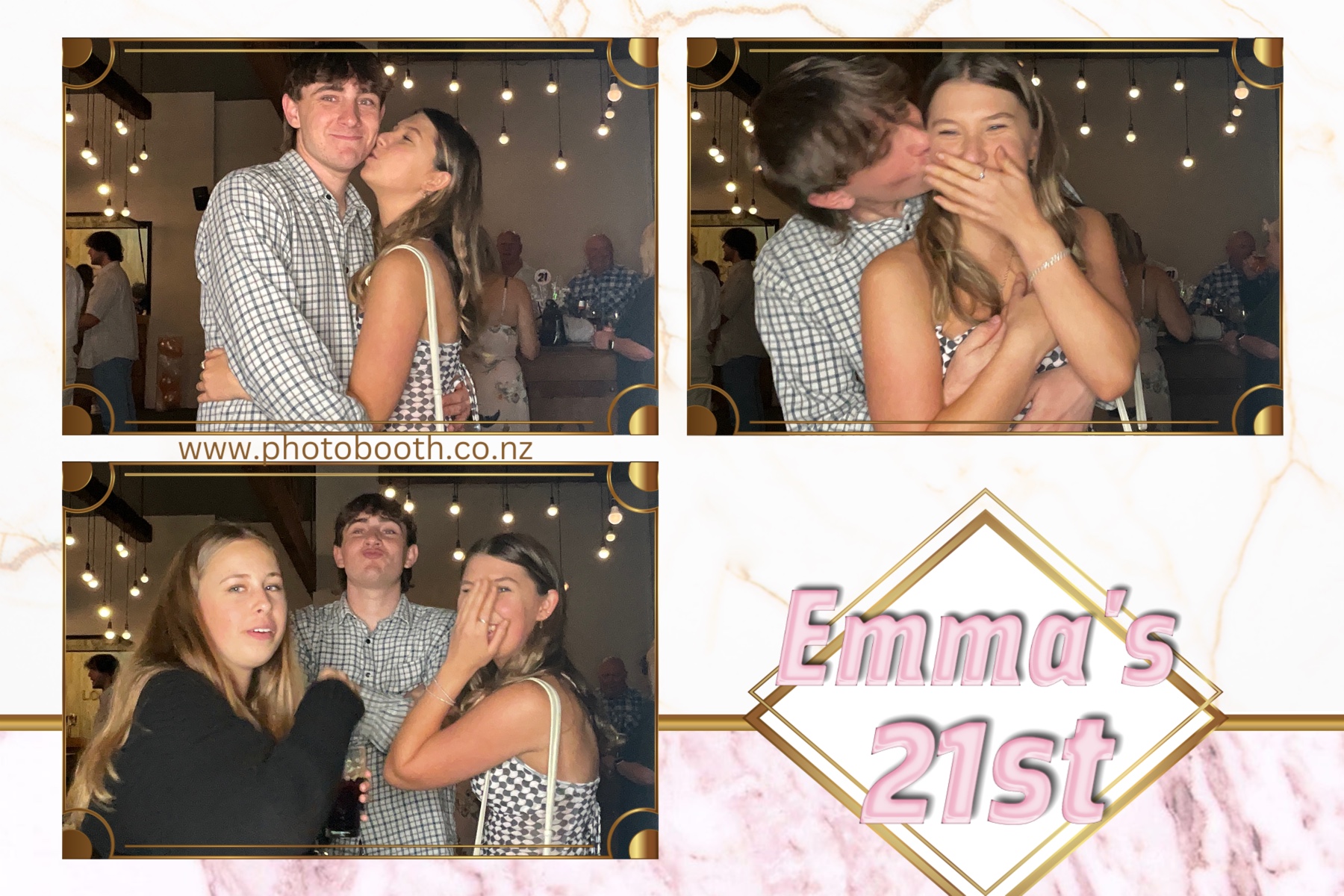 Emma 21st | View more photos from the event at gallery.photobooth.co.nz/u/SelfieCentral/Emma-21st