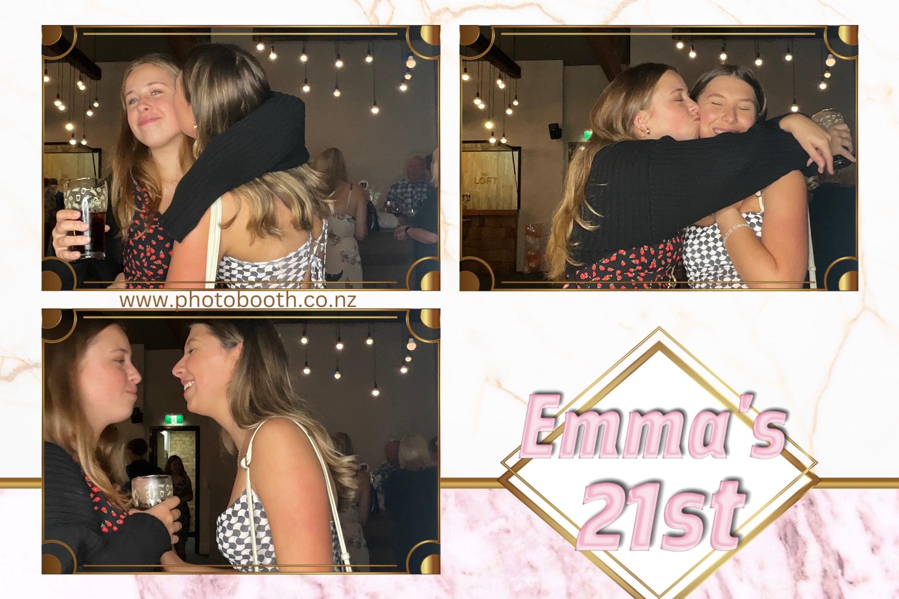 Emma 21st | View more photos from the event at gallery.photobooth.co.nz/u/SelfieCentral/Emma-21st