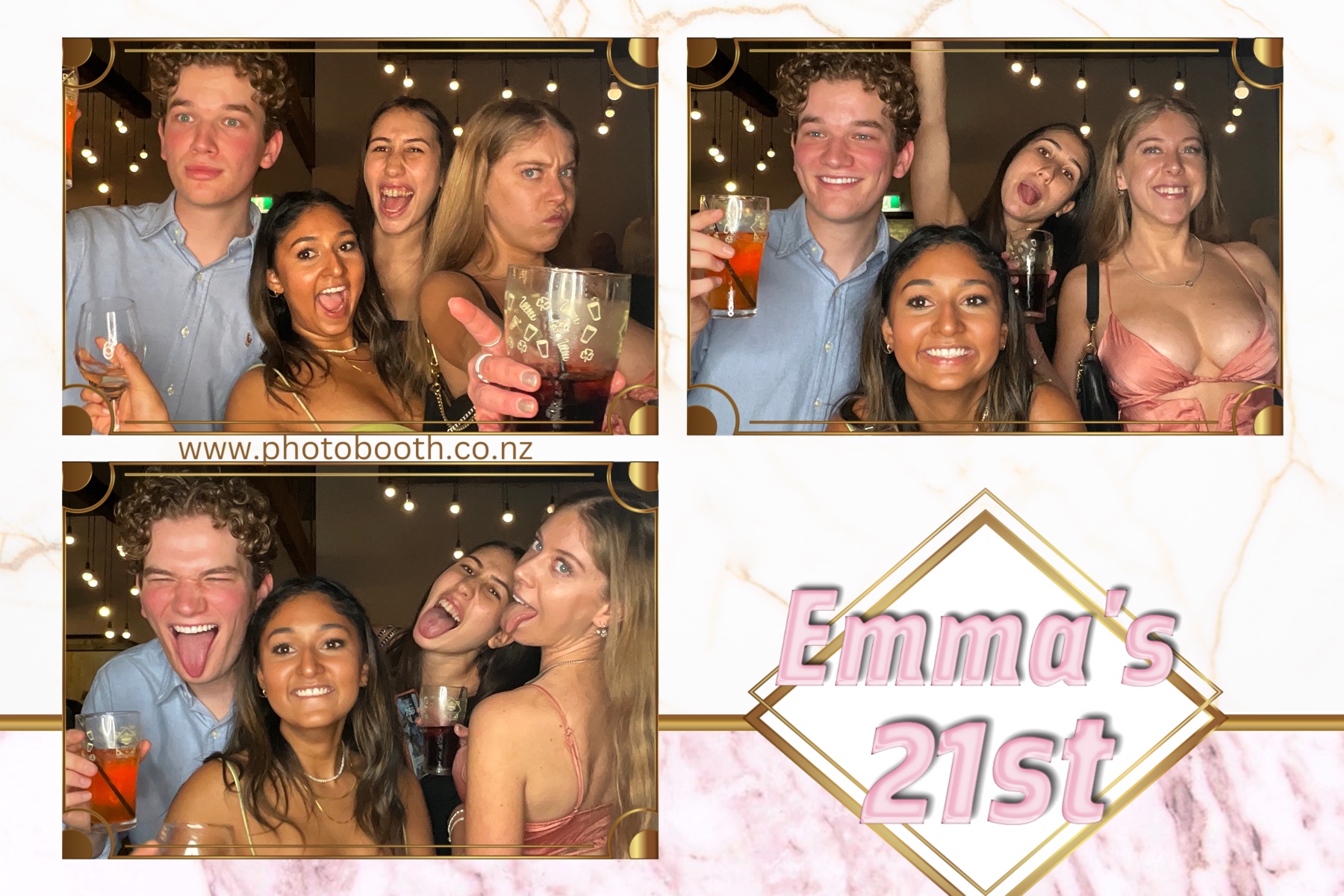 Emma 21st | View more photos from the event at gallery.photobooth.co.nz/u/SelfieCentral/Emma-21st