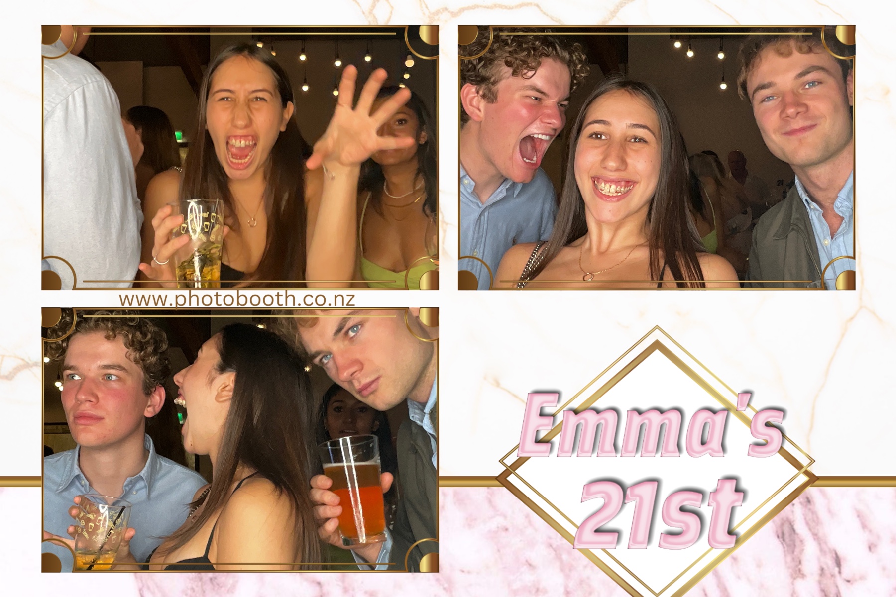 Emma 21st | View more photos from the event at gallery.photobooth.co.nz/u/SelfieCentral/Emma-21st