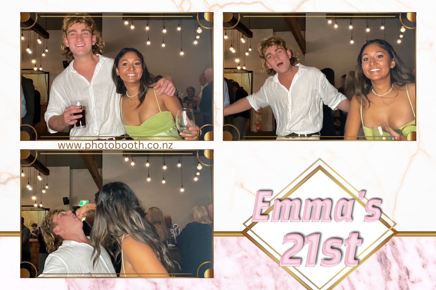Emma 21st | View more photos from the event at gallery.photobooth.co.nz/u/SelfieCentral/Emma-21st