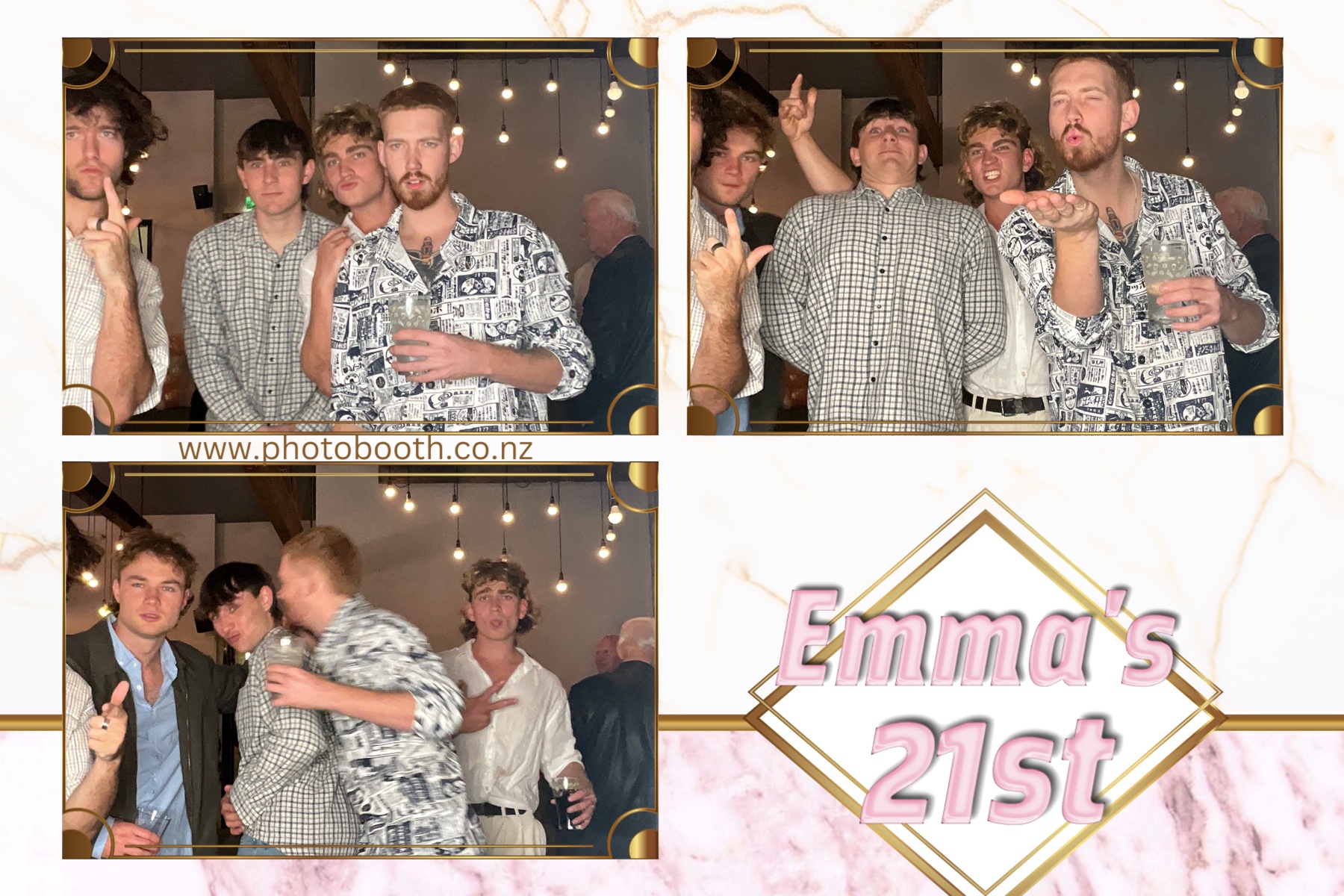 Emma 21st | View more photos from the event at gallery.photobooth.co.nz/u/SelfieCentral/Emma-21st