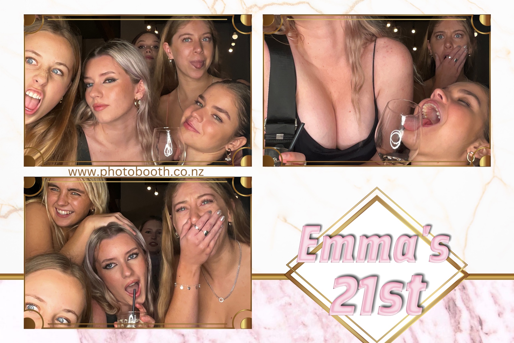 Emma 21st | View more photos from the event at gallery.photobooth.co.nz/u/SelfieCentral/Emma-21st