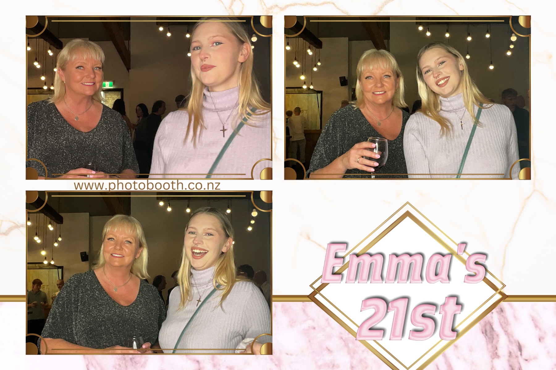 Emma 21st | View more photos from the event at gallery.photobooth.co.nz/u/SelfieCentral/Emma-21st