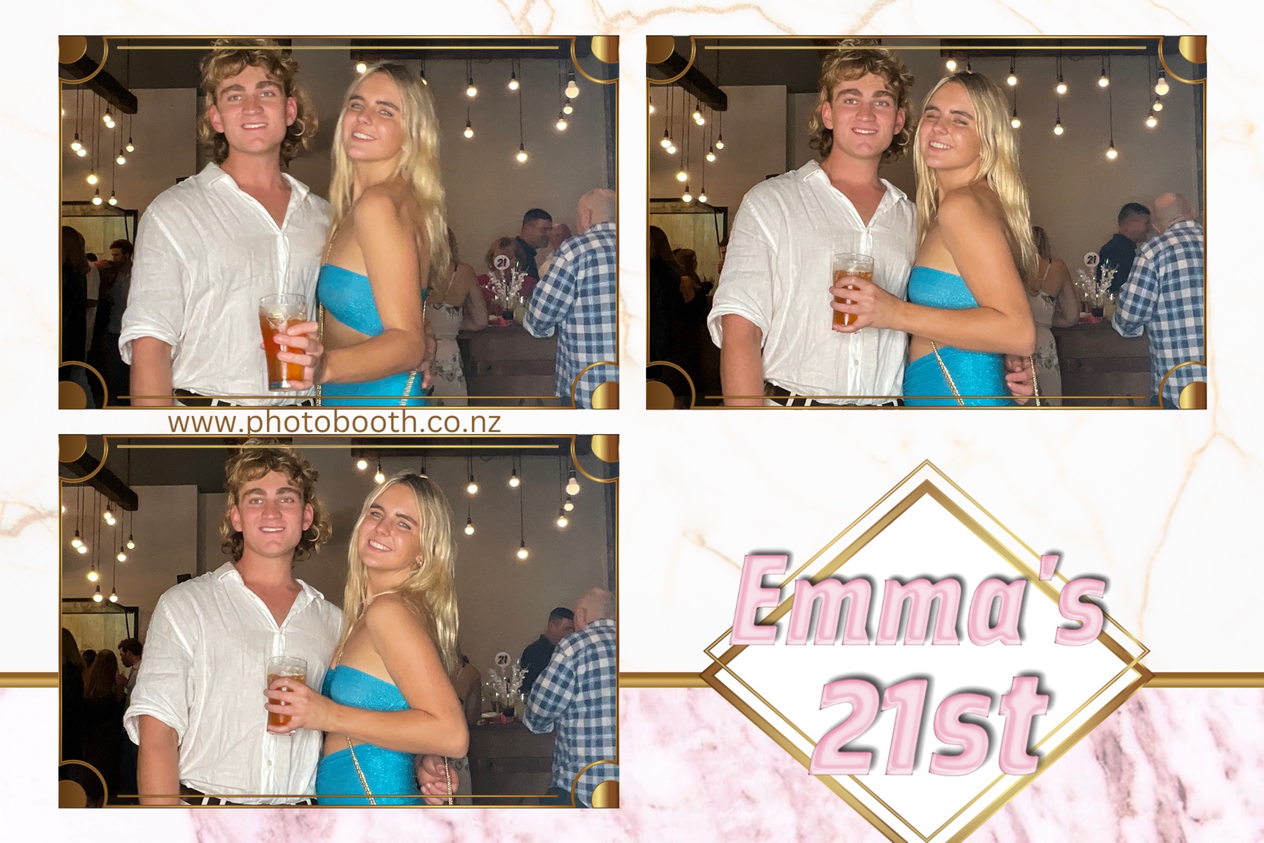 Emma 21st | View more photos from the event at gallery.photobooth.co.nz/u/SelfieCentral/Emma-21st