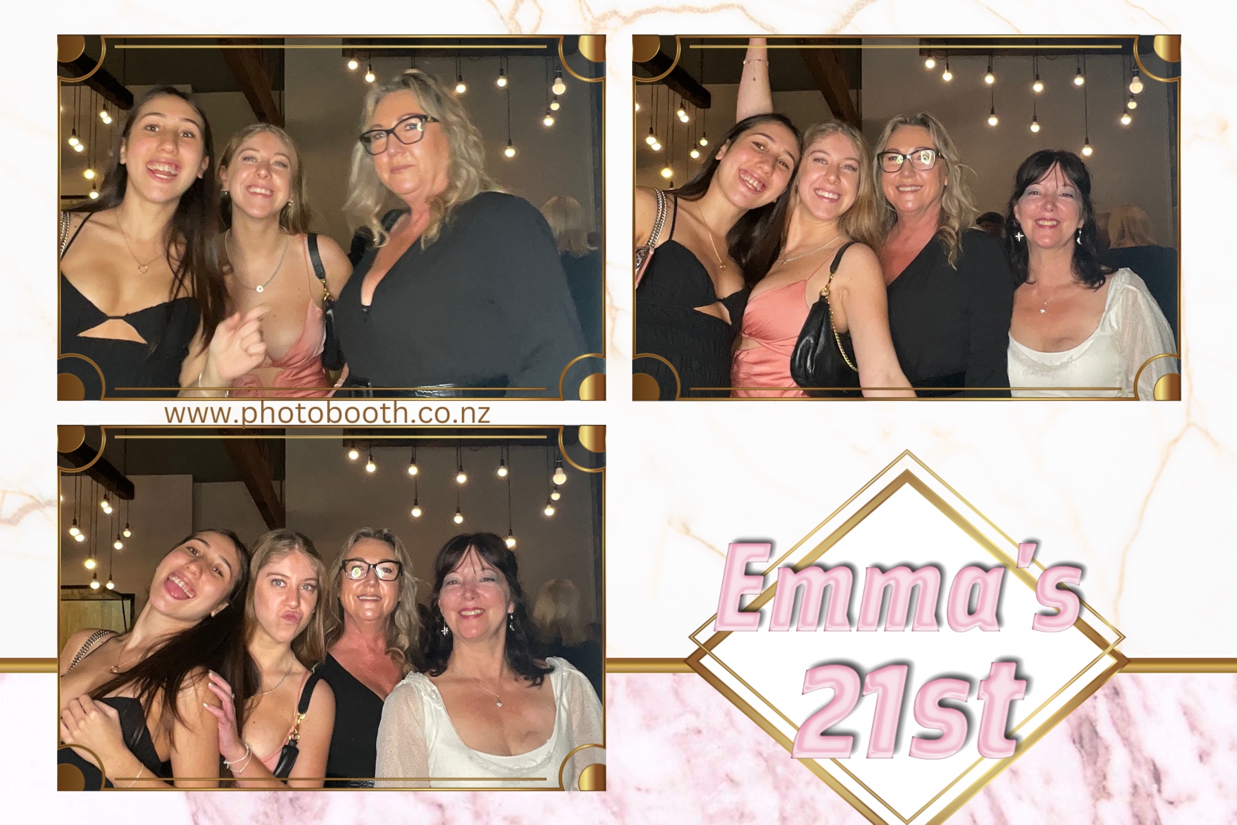 Emma 21st | View more photos from the event at gallery.photobooth.co.nz/u/SelfieCentral/Emma-21st