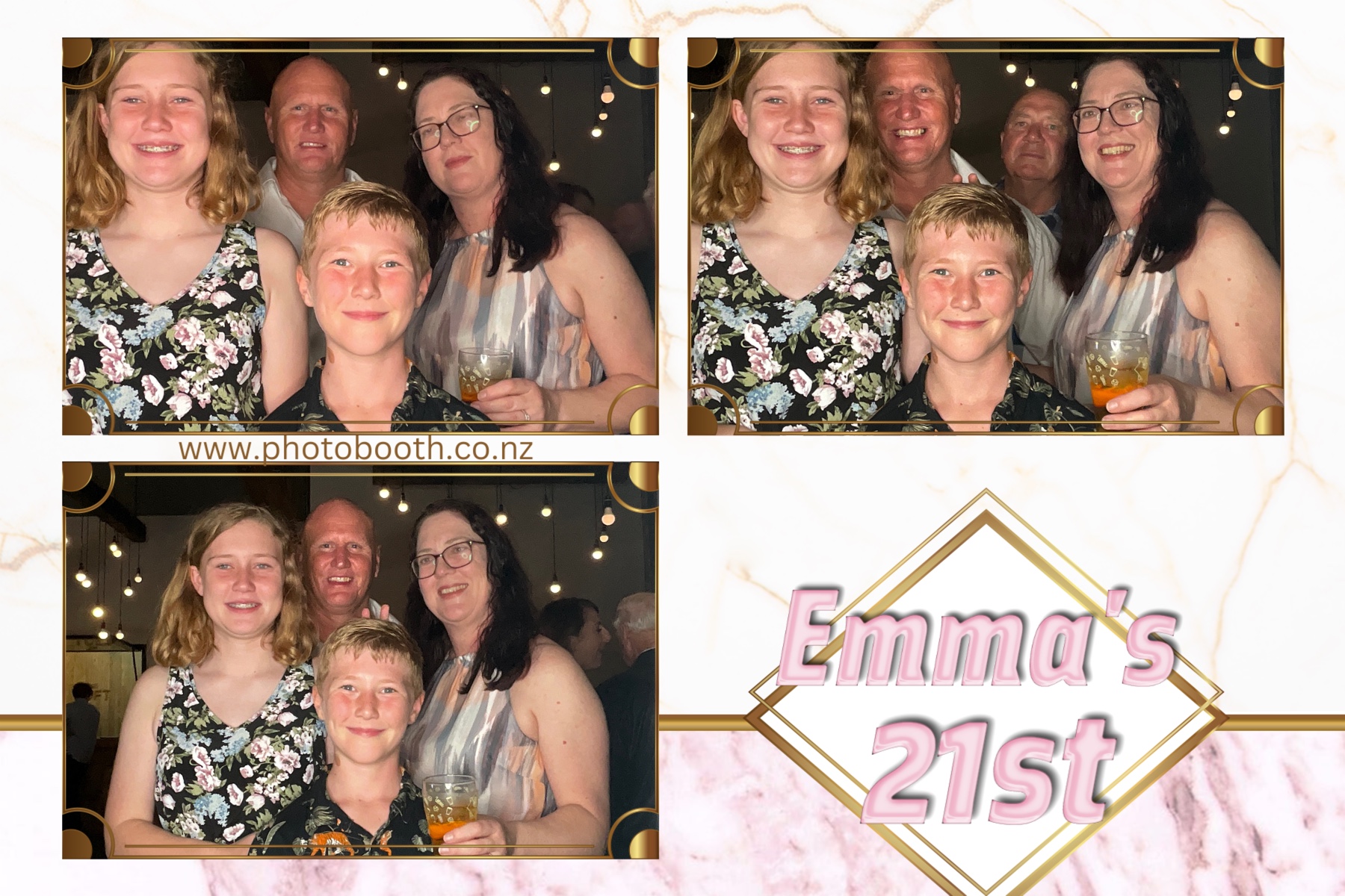 Emma 21st | View more photos from the event at gallery.photobooth.co.nz/u/SelfieCentral/Emma-21st