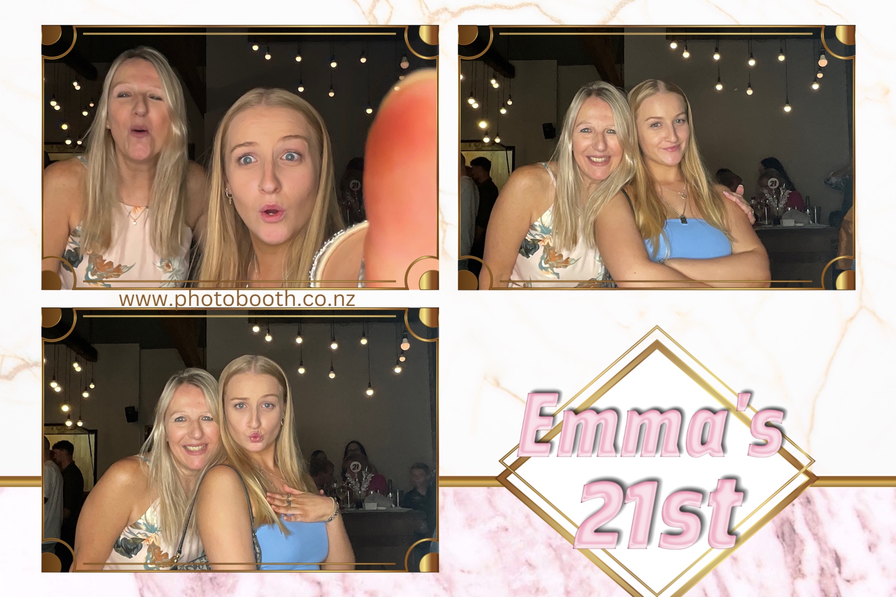 Emma 21st | View more photos from the event at gallery.photobooth.co.nz/u/SelfieCentral/Emma-21st