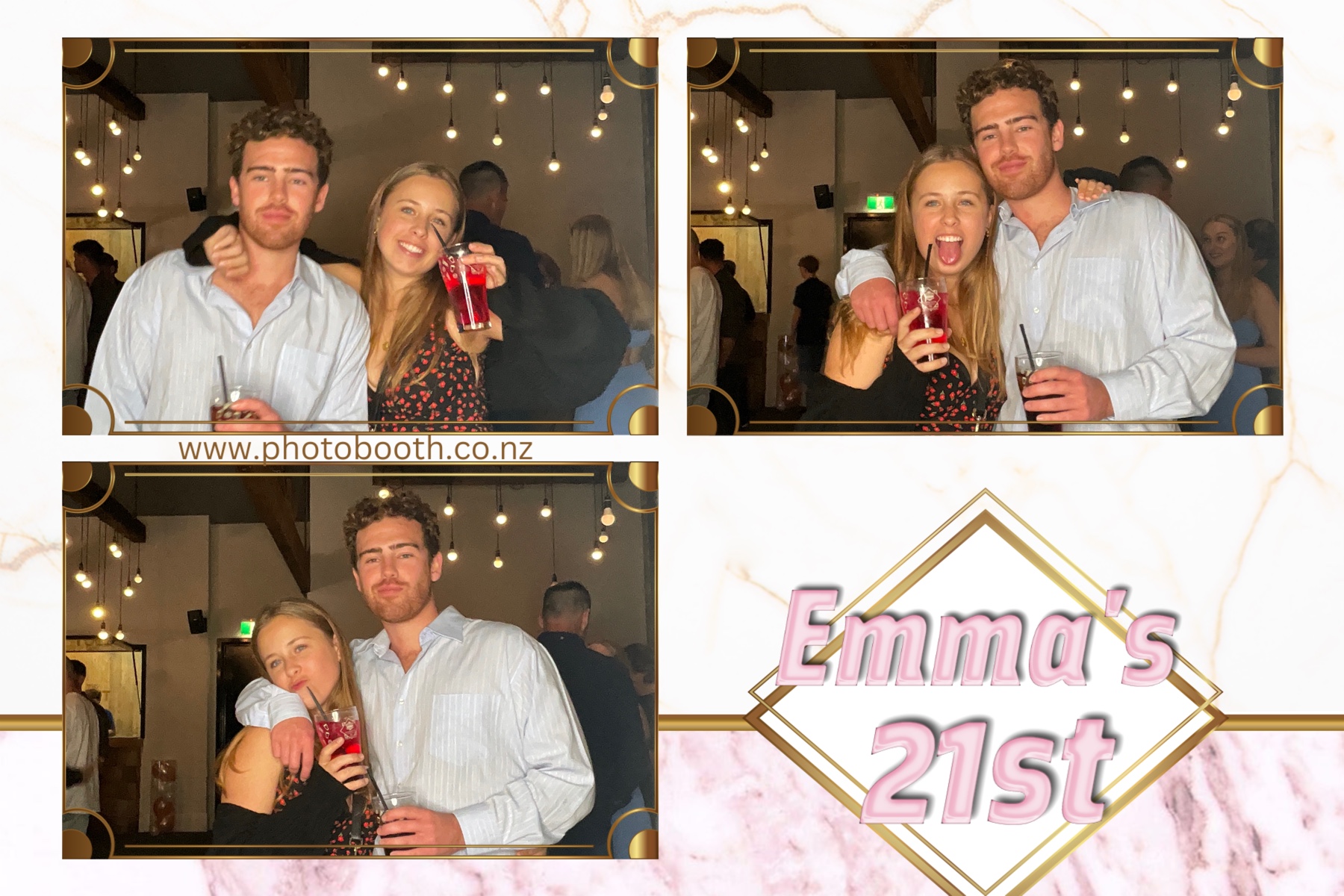 Emma 21st | View more photos from the event at gallery.photobooth.co.nz/u/SelfieCentral/Emma-21st