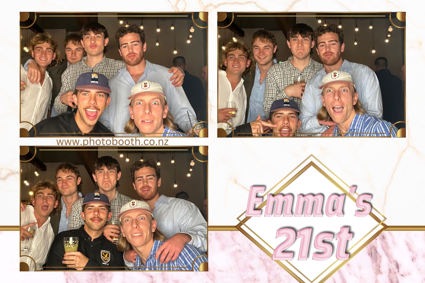 Emma 21st | View more photos from the event at gallery.photobooth.co.nz/u/SelfieCentral/Emma-21st