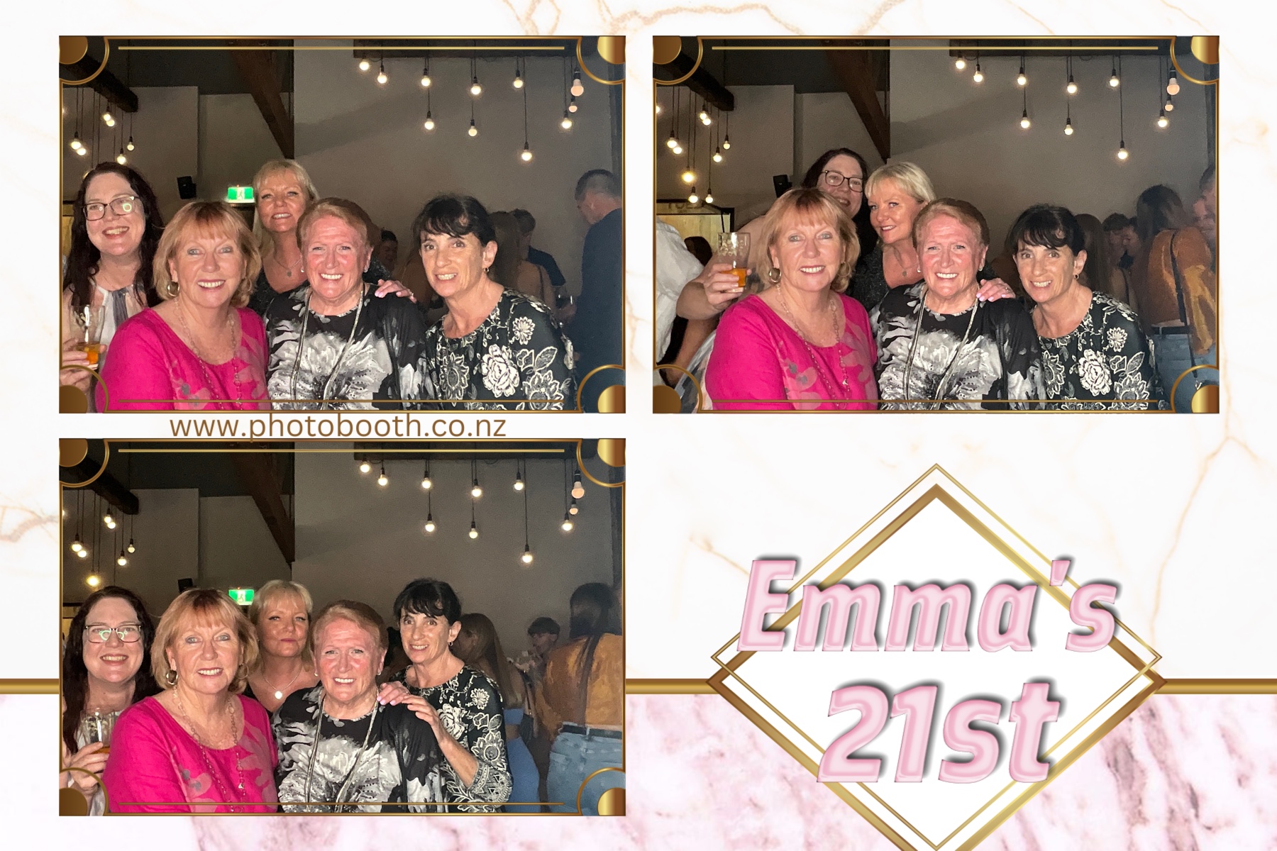 Emma 21st | View more photos from the event at gallery.photobooth.co.nz/u/SelfieCentral/Emma-21st