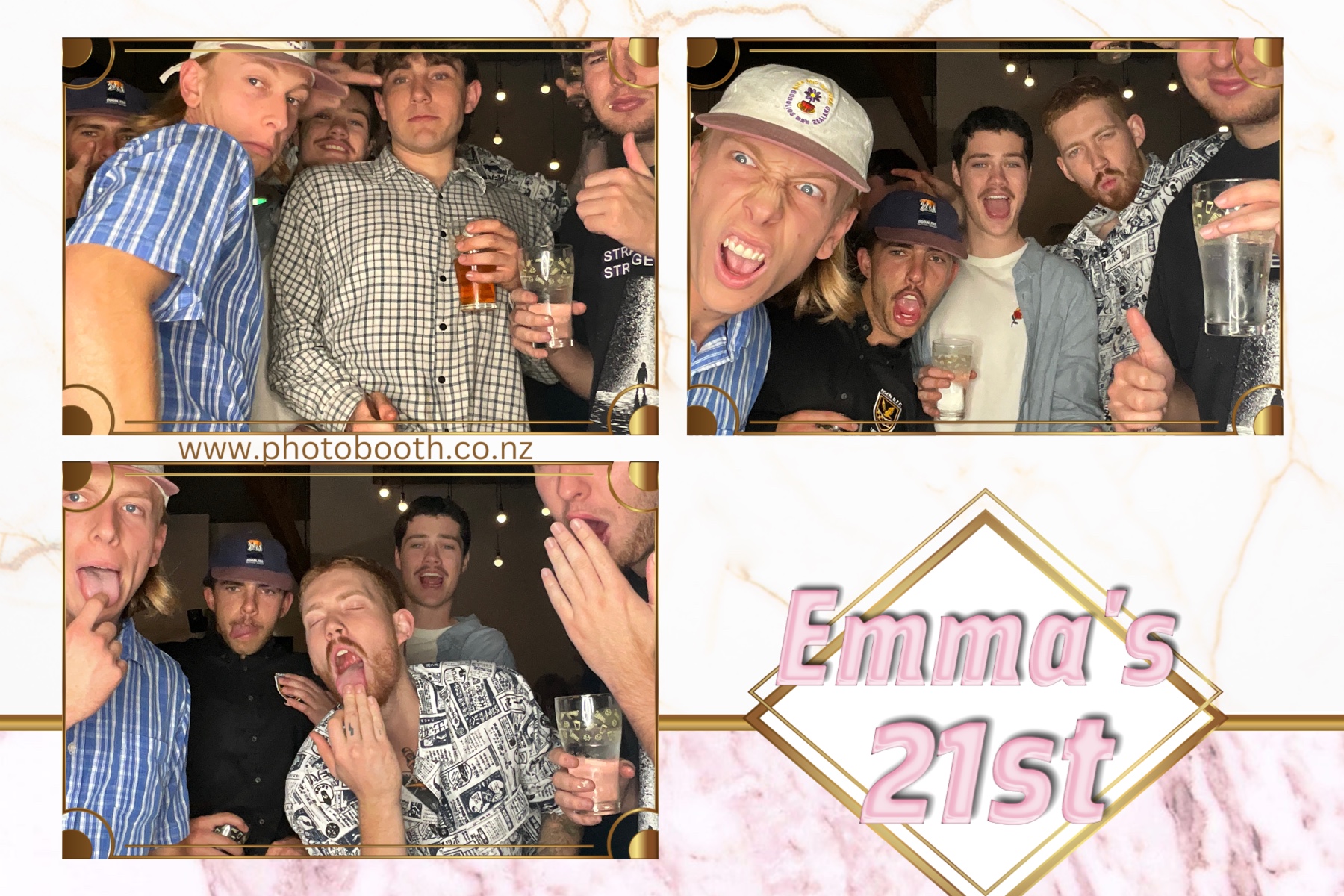Emma 21st | View more photos from the event at gallery.photobooth.co.nz/u/SelfieCentral/Emma-21st